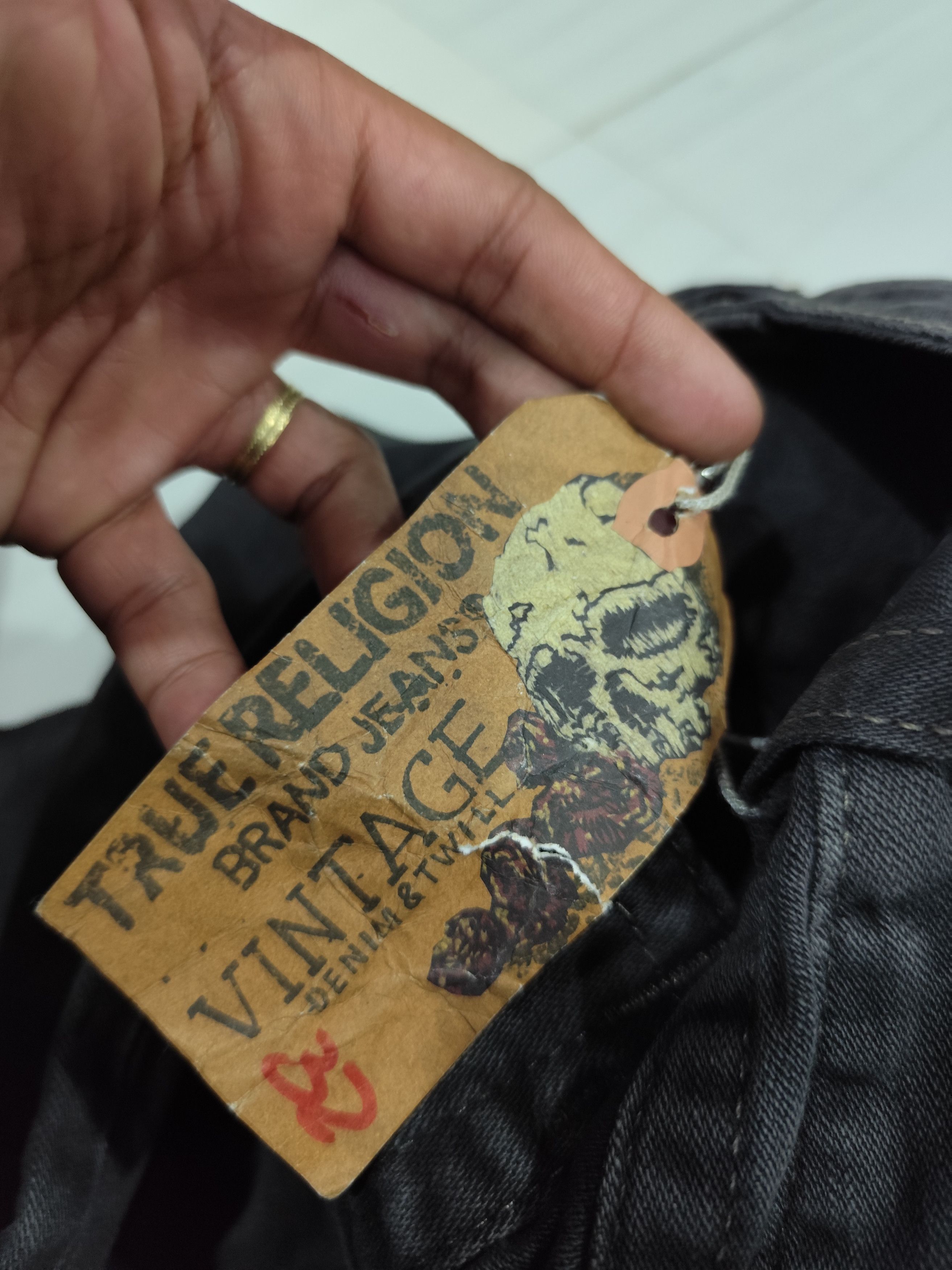 True Religion True religion vintage denim & twill billy charcoal Size 27" / US 4 / IT 40 - 12 Thumbnail