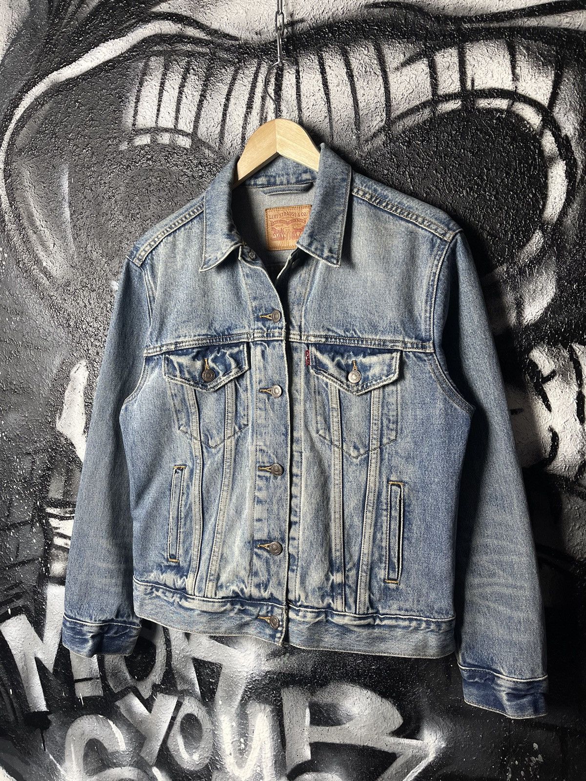 Levi's Levi’s Blue Denim Jacket Women’s Size Small Size S / US 4 / IT 40 - 1 Thumbnail