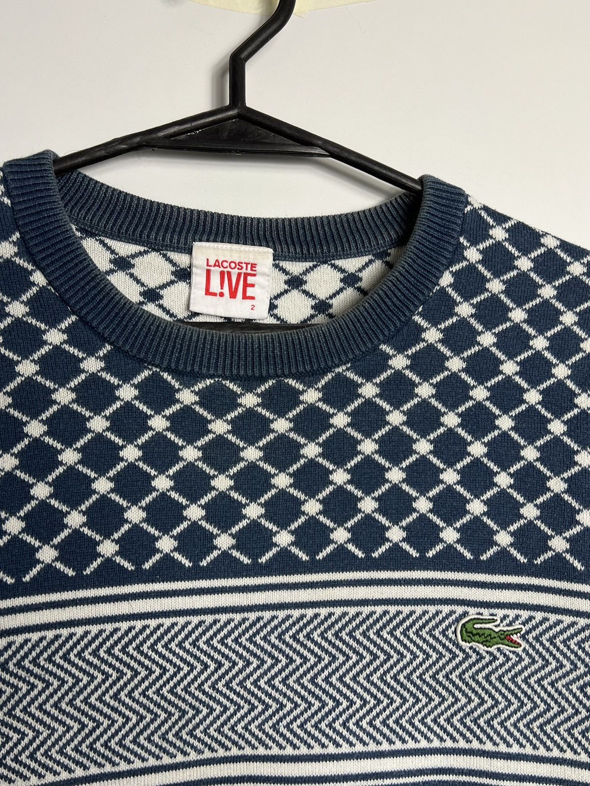 Lacoste Sweater Lacoste L!VE new collection Size US S / EU 44-46 / 1 - 2 Thumbnail