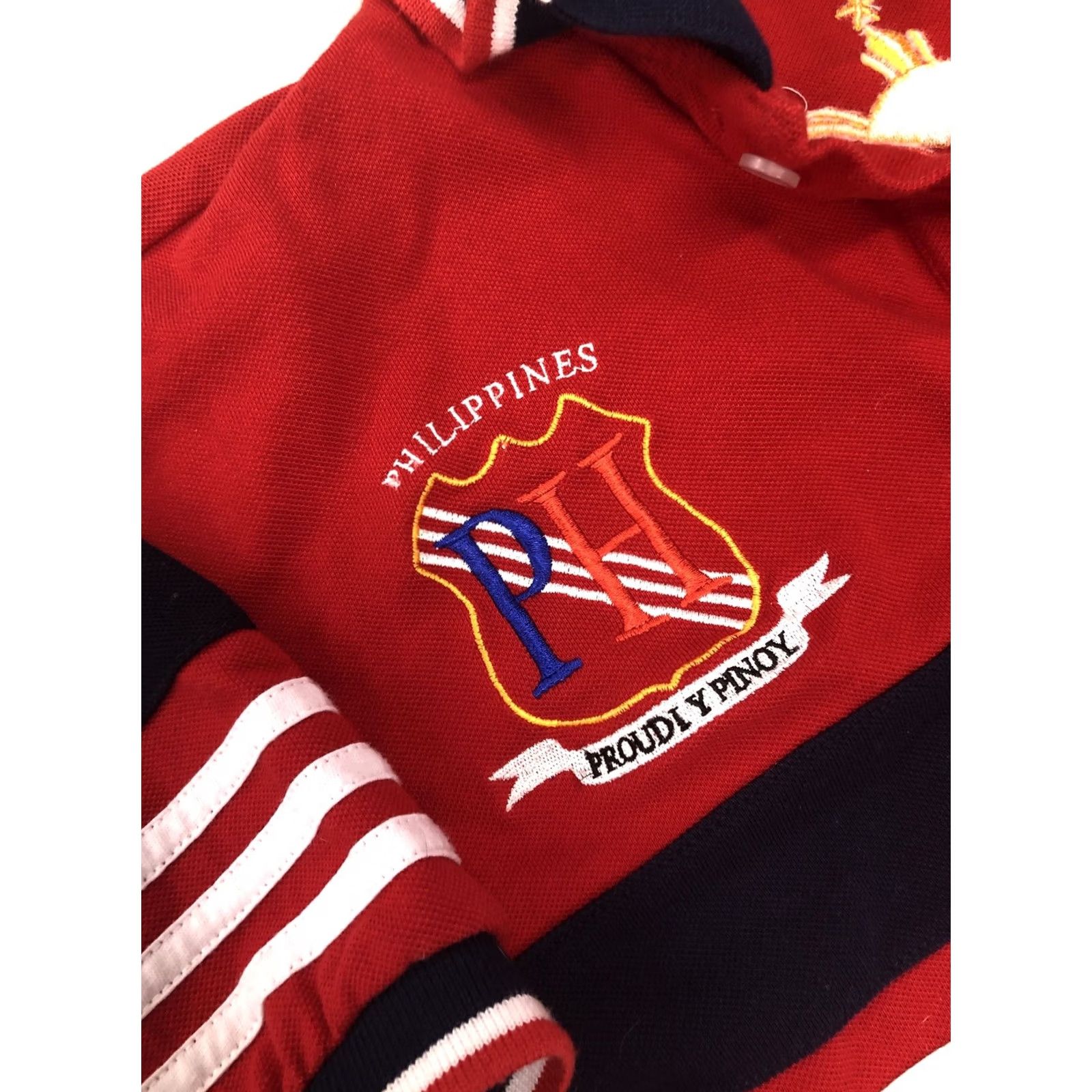 Vintage Dibuho Sportswear Polo Shirt Men XL Red Embroidered Philippines Solid Short Sleeve Collared Size US XL / EU 56 / 4 - 3 Thumbnail