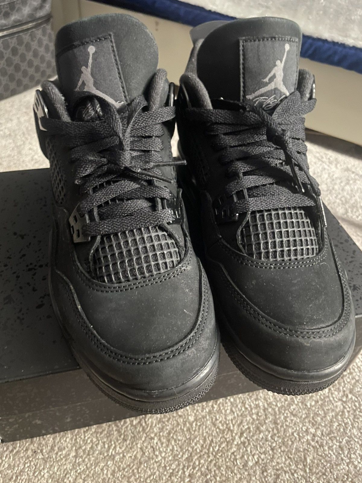Jordan Brand Air Jordan 4 Black Cats Size US 6 / EU 39 - 5 Thumbnail