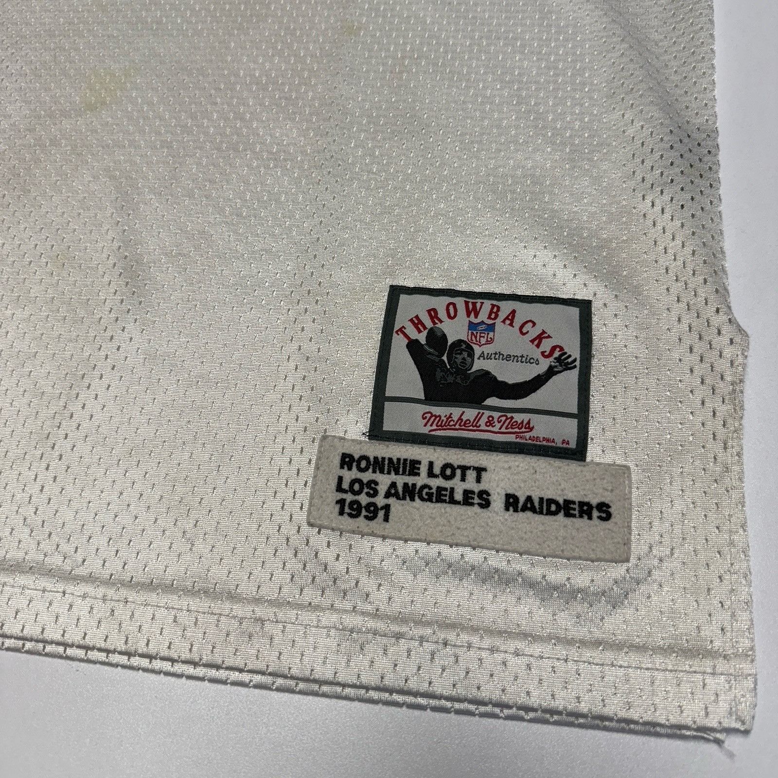 Mitchell & Ness Ronnie Lott Los Angeles Raiders Jersey Size US XXL / EU 58 / 5 - 7 Thumbnail