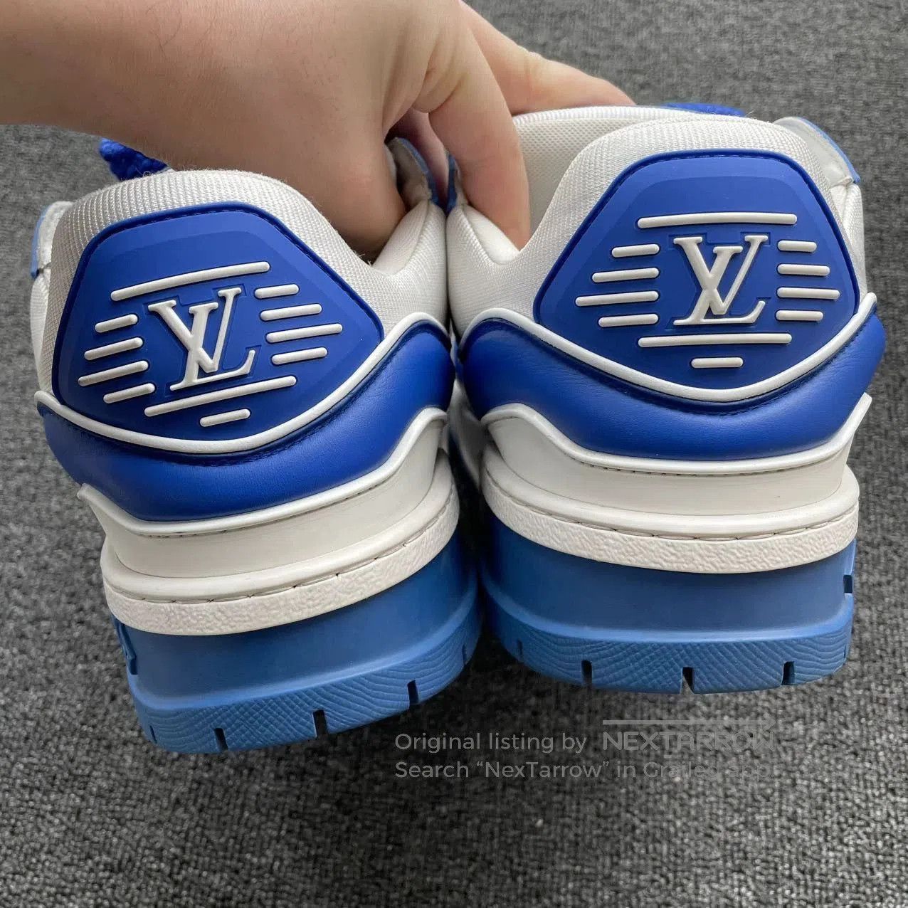 Louis Vuitton Multi-Color Low Top Sneakers with Decorative Laces. Size US 8.5 / EU 41-42 - 3 Thumbnail