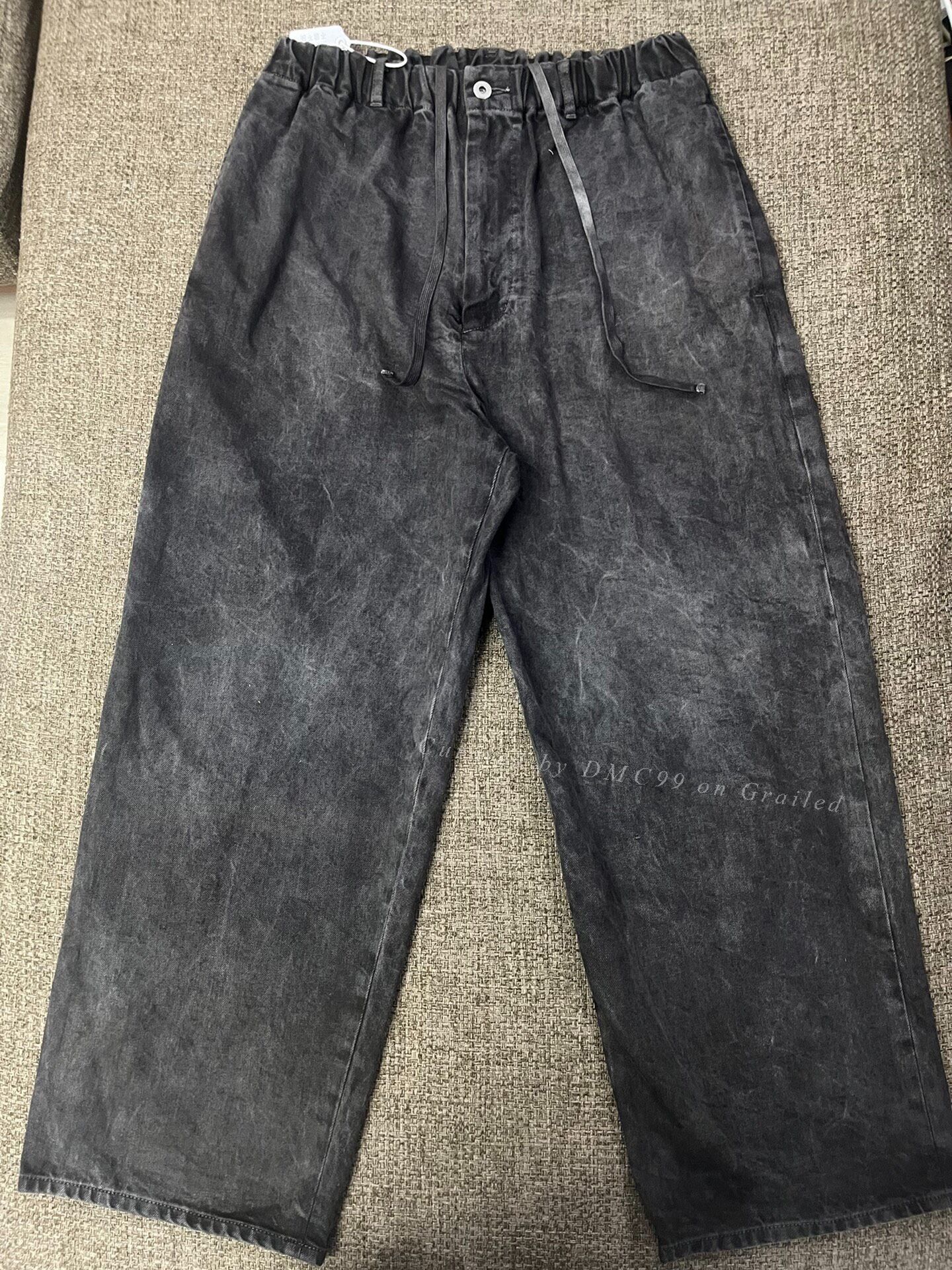 YOKO SAKAMOTO YOKO SAKAMOTO Ink-Dyed Straight Jeans Size US 30 / EU 46 - 1 Thumbnail
