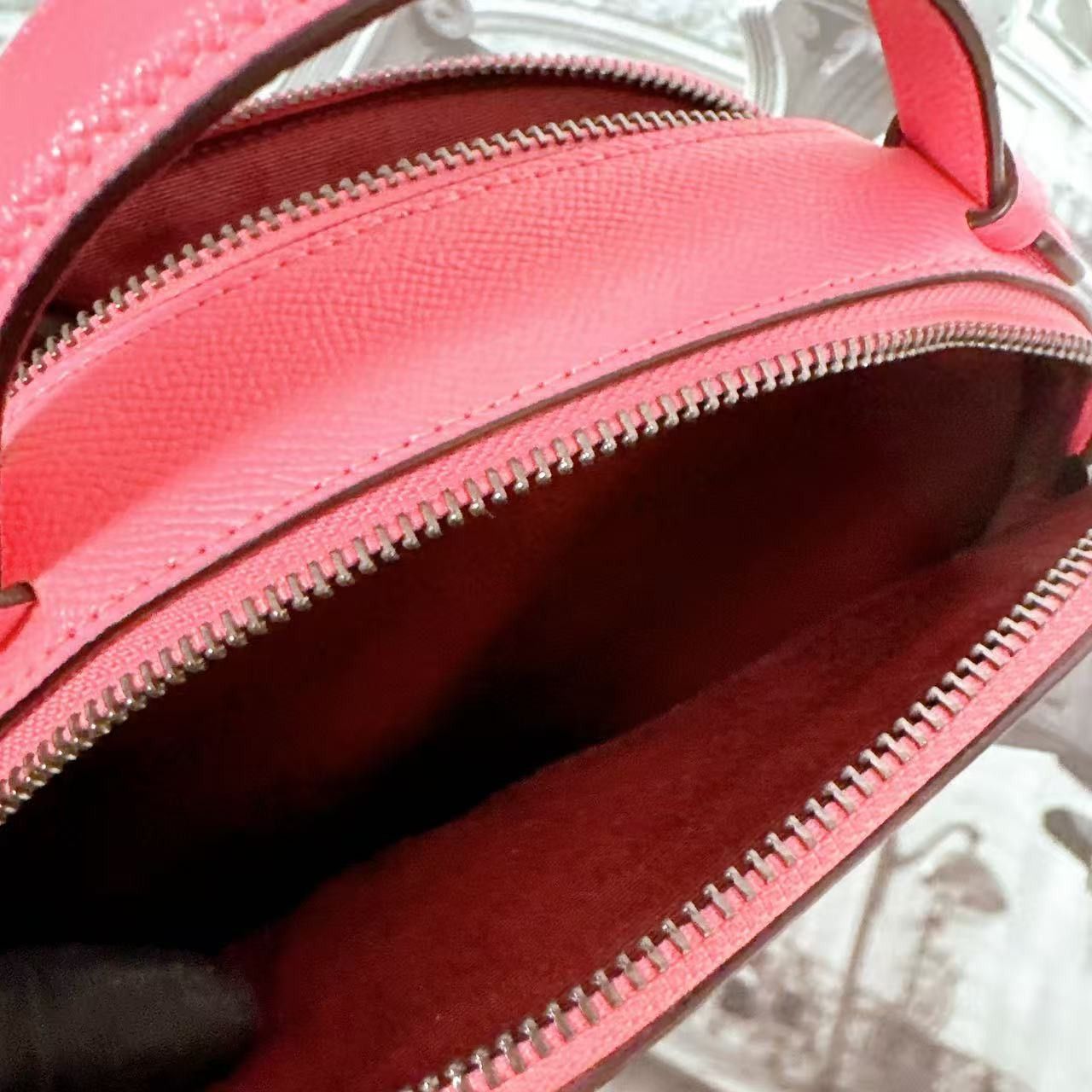 Coach Coach 1589 Serena Crossgrain Satchel IN Pink Size ONE SIZE - 6 Thumbnail