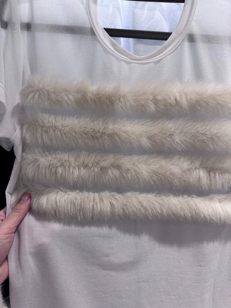 Comme des Garcons Comme Des Garcons Silk and wool short sleeves Size M / US 6-8 / IT 42-44 - 2 Thumbnail