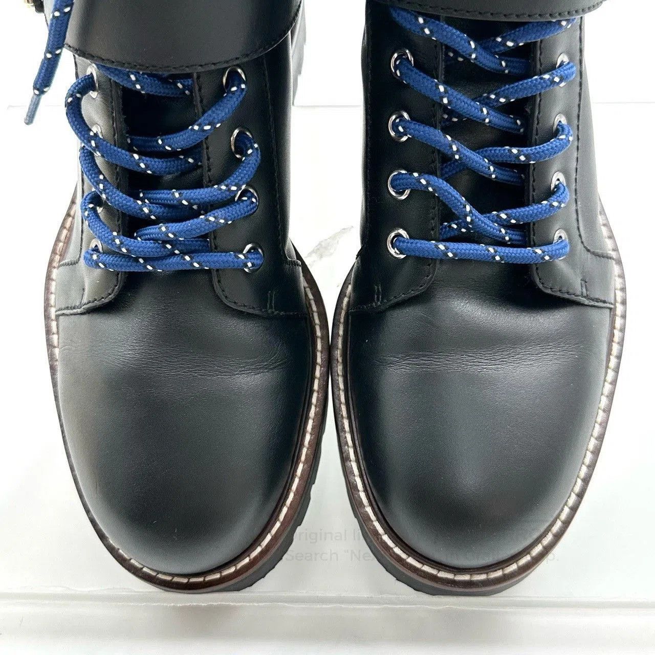 Louis Vuitton LV Monogram Leather Martin Boots. Size US 7 / EU 40 - 5 Thumbnail