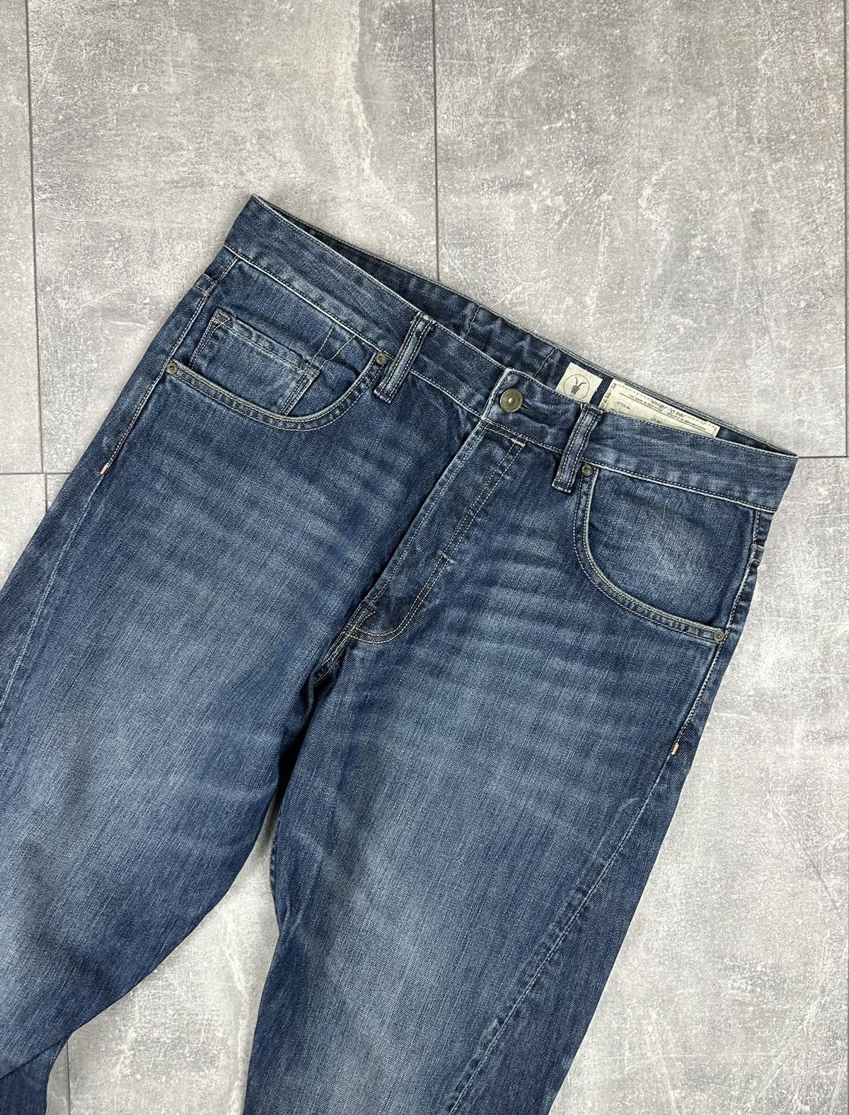 Allsaints Allsaints Ashtray Kick Japanese Denim Jeans Pants Size US 29 - 8 Thumbnail