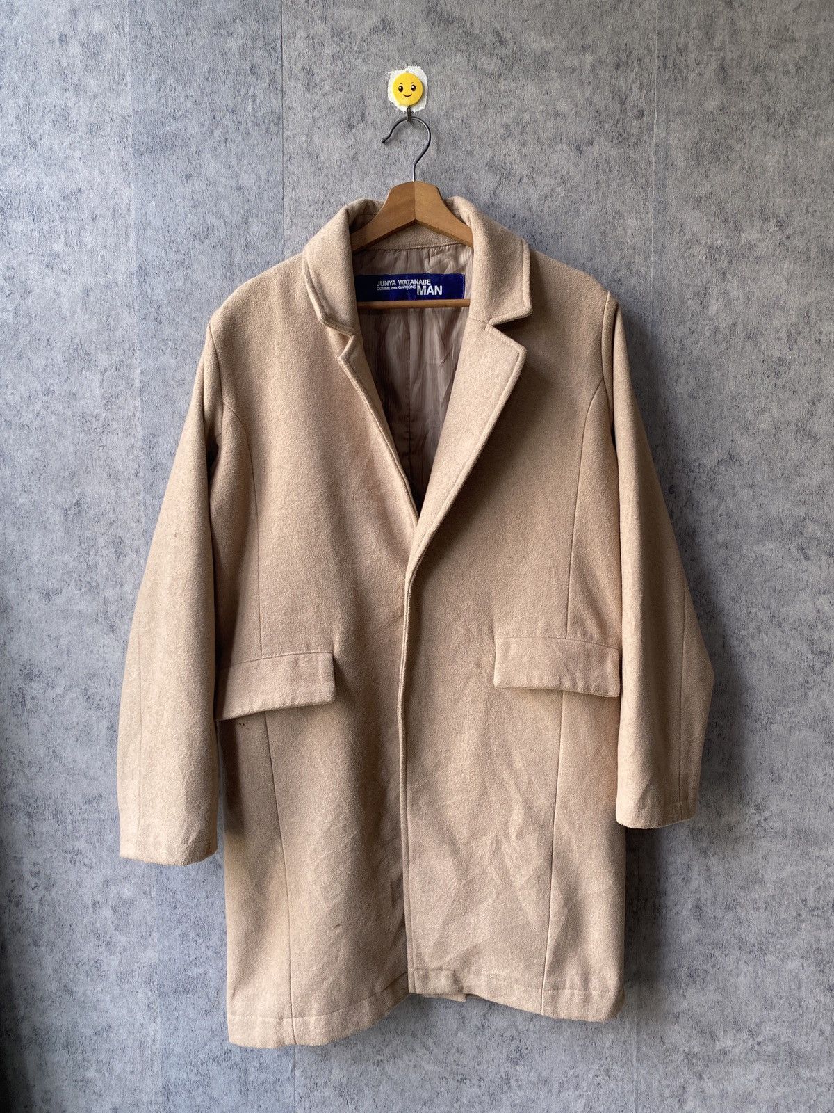 Comme des Garcons AD2001 Junya Watanabe Comme Des Garcons Wool Long Coat Size US M / EU 48-50 / 2 - 2 Thumbnail