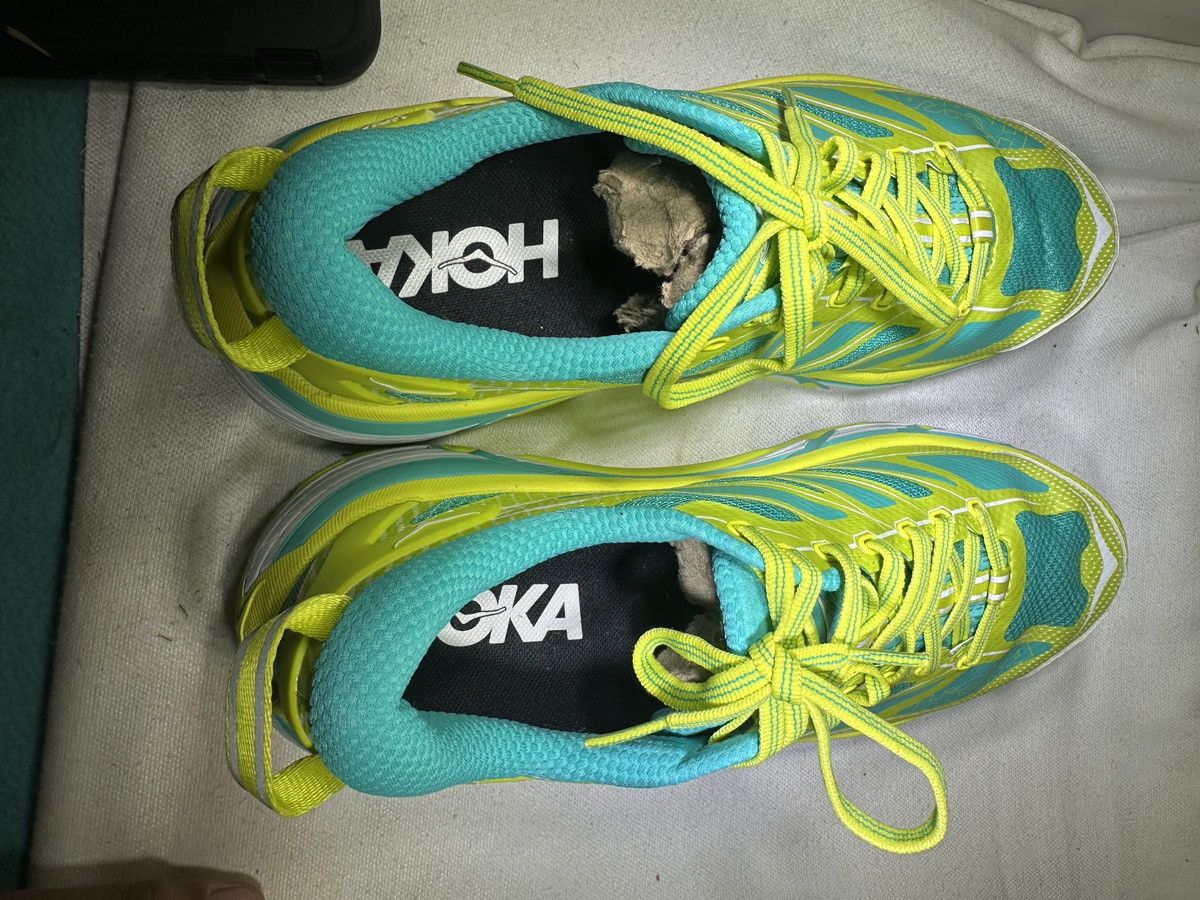 Hoka Hoka U Mafate Speed 2 Citrus/Electric Aqua Women's 10.5 Size US 10.5 / EU 43-44 - 6 Thumbnail
