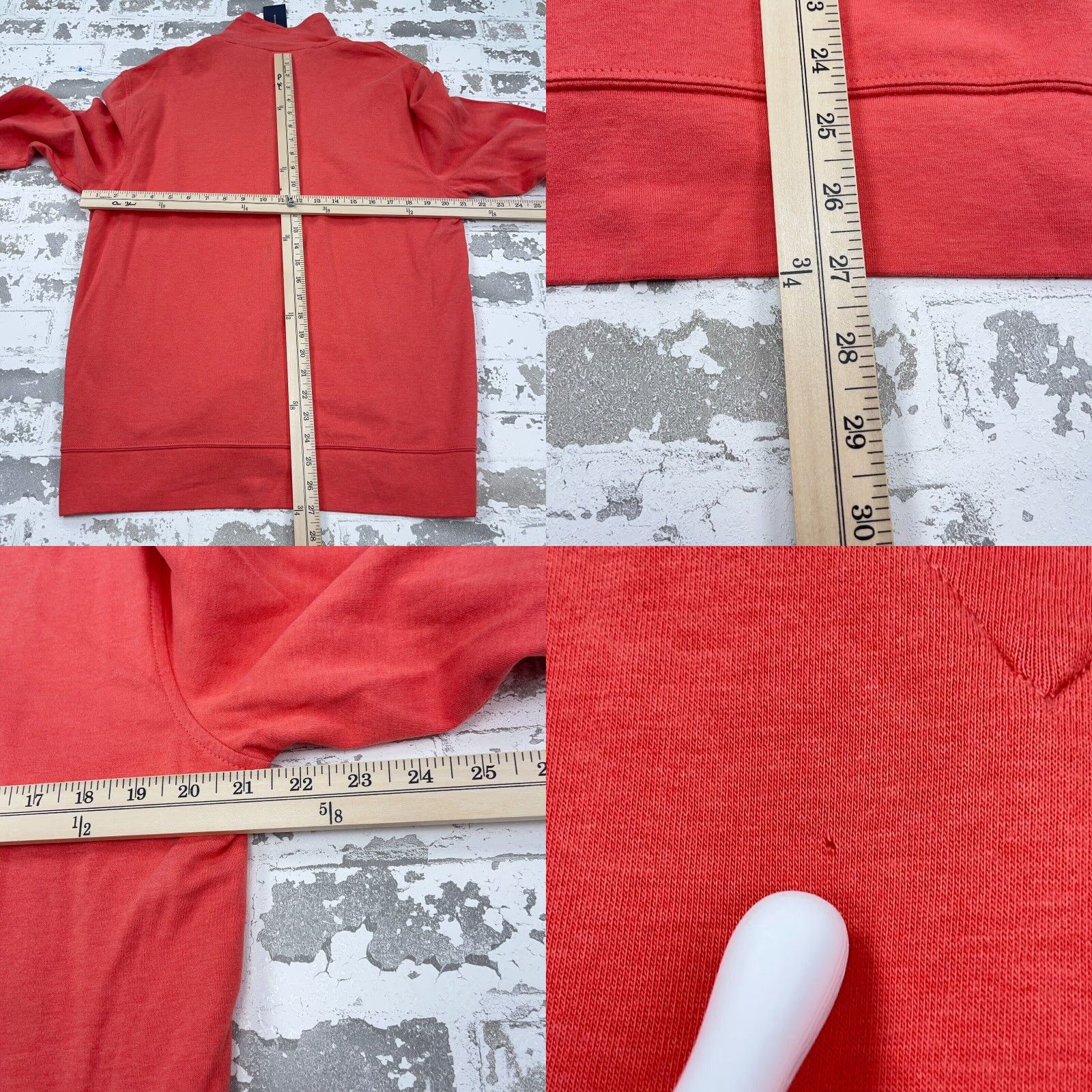 Tommy Hilfiger Tommy Hilfiger Sweater Men Large Pink Pullover 1/4 Zip Knit Vintage Modern Classic Golf Sweatshirt Size US L / EU 52-54 / 3 - 8 Thumbnail
