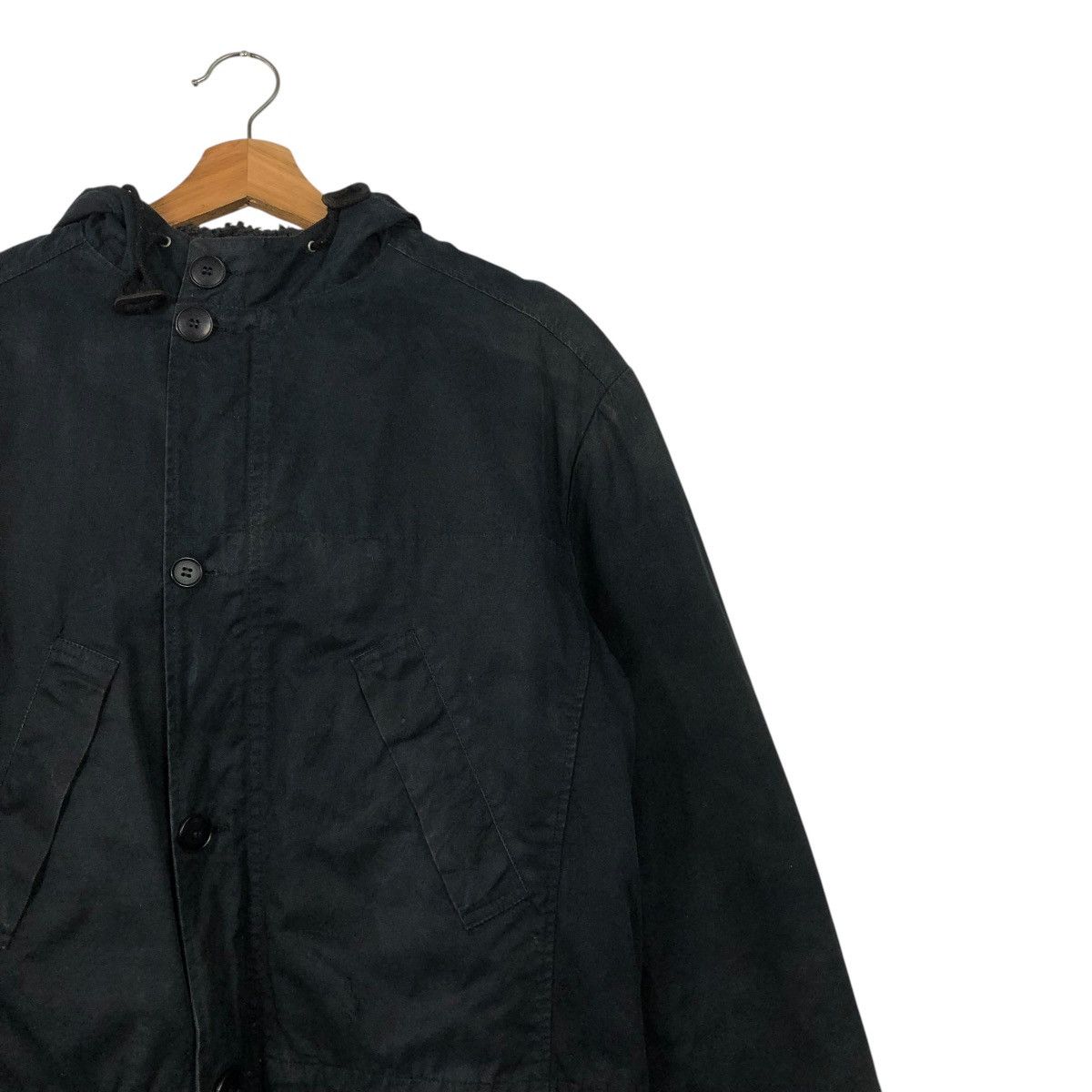 A.P.C. 🔥VINTAGE PARKA JACKET BIKER BLANKET APC HOODIE Size US XS / EU 42 / 0 - 7 Thumbnail