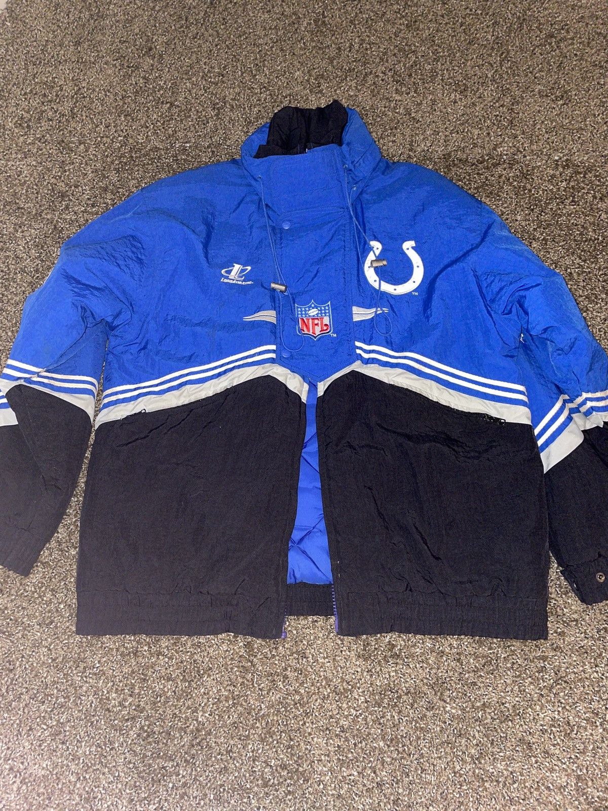 Logo Athletic × NFL Blue NFL logo athletic Indianapolis colts jacket Size US M / EU 48-50 / 2 - 1 Thumbnail