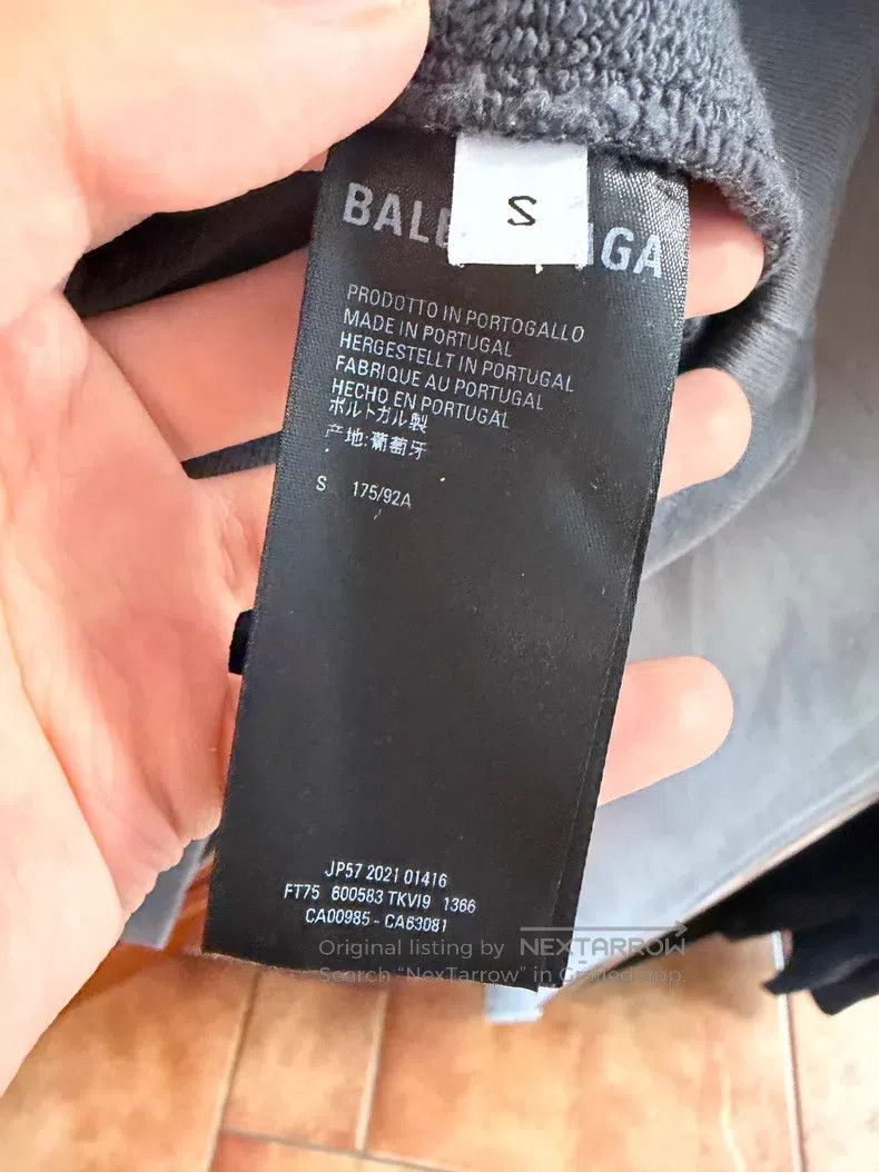 Balenciaga Balenciaga Heather Grey Coke Embroidered Logo Hoodie Size US S / EU 44-46 / 1 - 4 Thumbnail