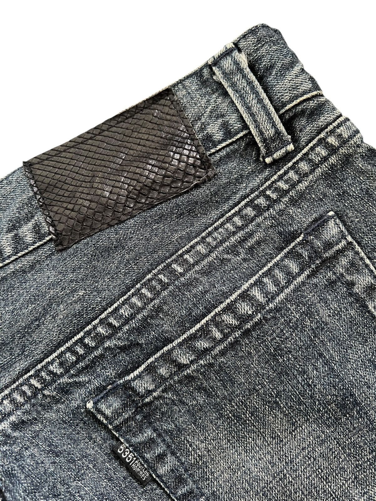 5351 POUR LES HOMMES 5351 Pour Les Homme Distressed Flare Denim Size US 35 - 12 Thumbnail
