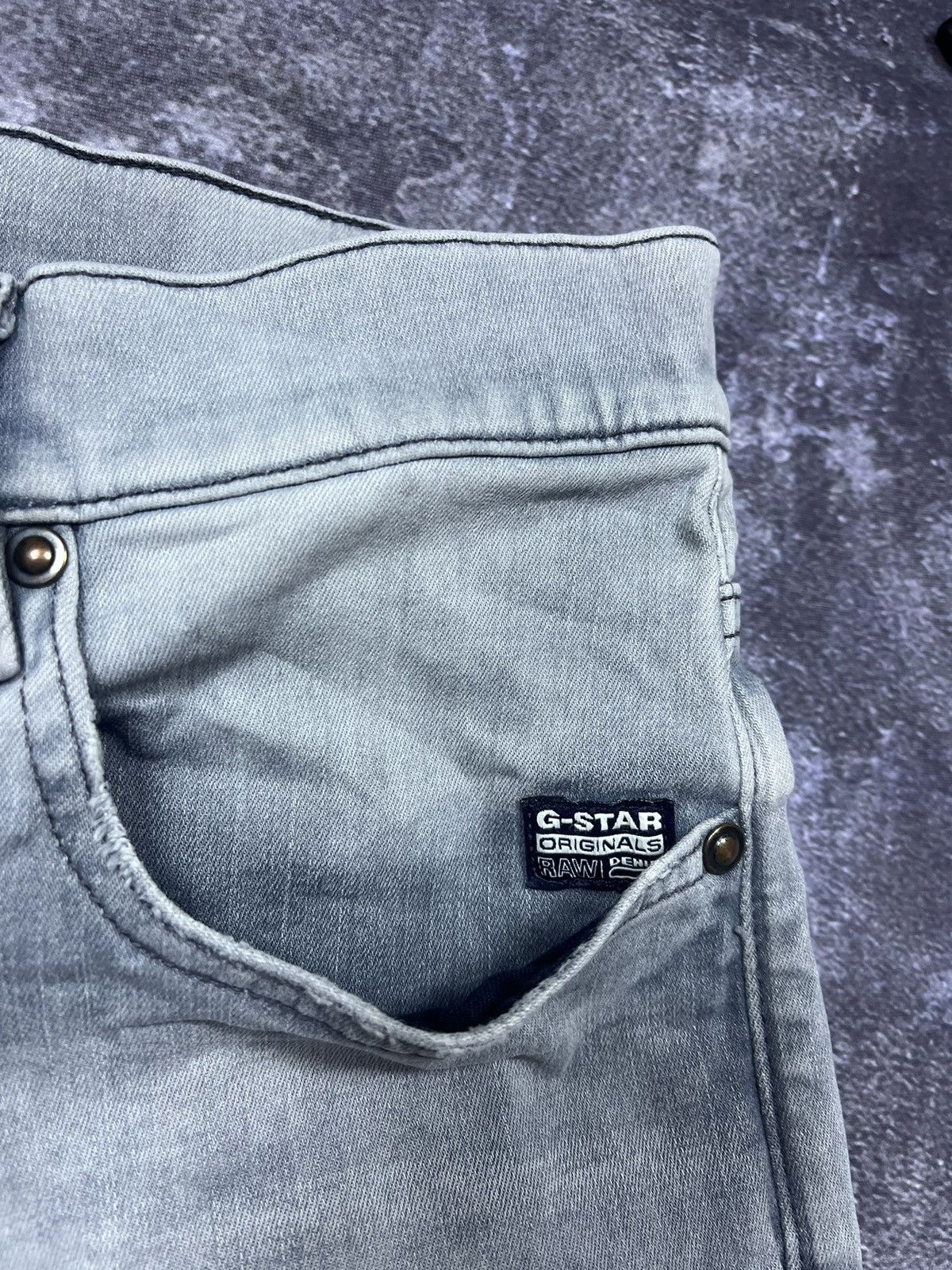G-Star G-Star RAW Jeans Denim Vintage Streetwear Y2K Pashanim Size US 32 / EU 48 - 8 Thumbnail
