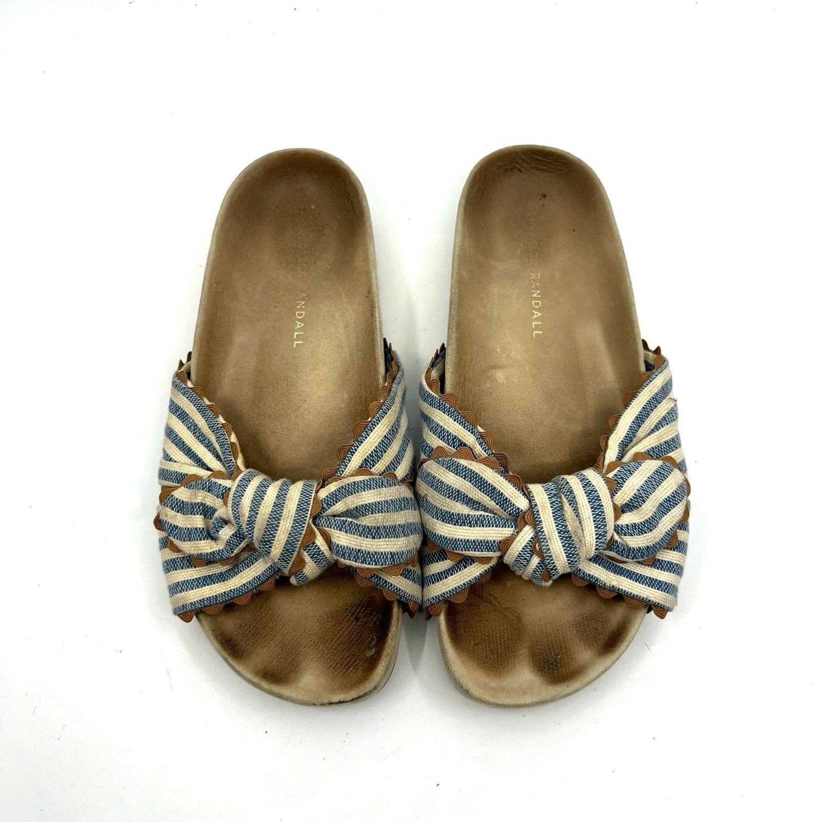 Loeffler Randall Loeffler Randall Beattie Striped Slide Sandals Women's 5 US Size US 5 / IT 35 - 5 Thumbnail