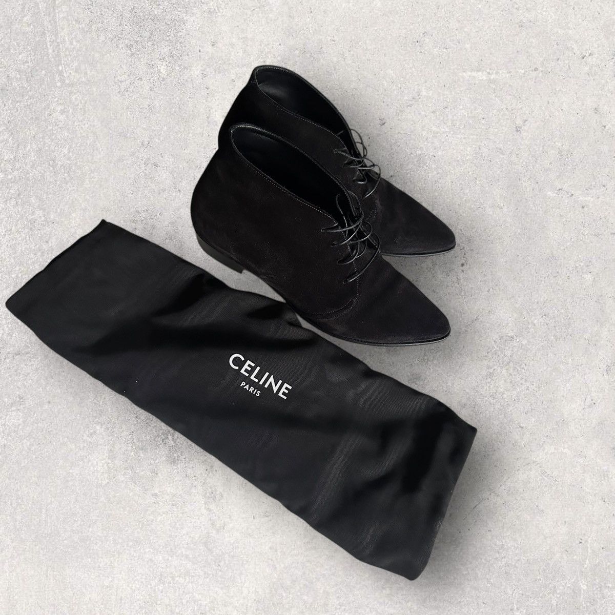 Celine Celine Suede Desert 30 Boots Size US 7 / EU 40 - 9 Thumbnail