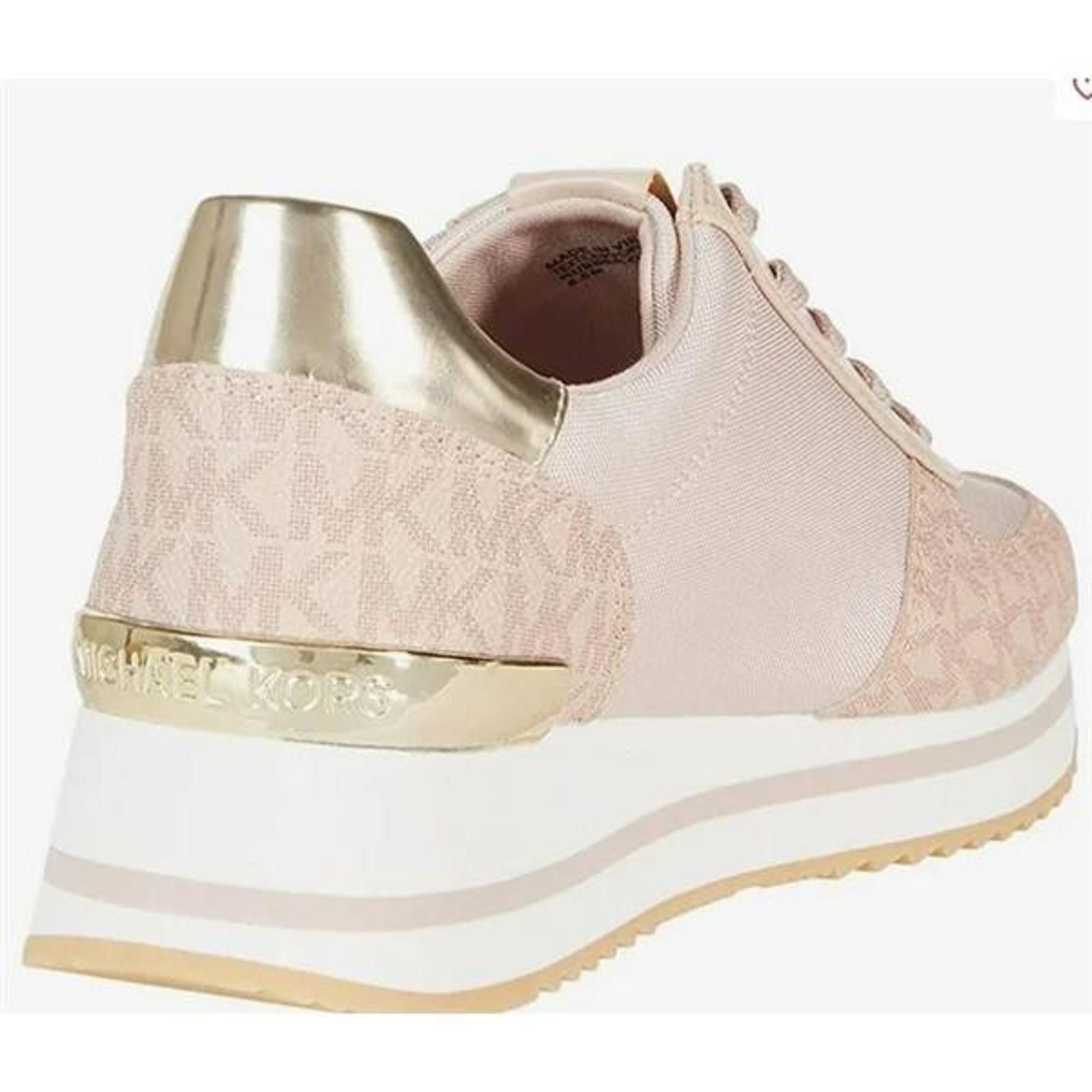 Michael Kors Michael Kors Monique Trainer Ballet Metallic Textile Lace-Up Size US 7.5 / IT 37.5 - 8 Thumbnail