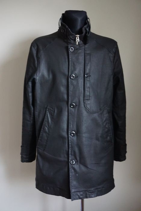 Garber denim clearance trench