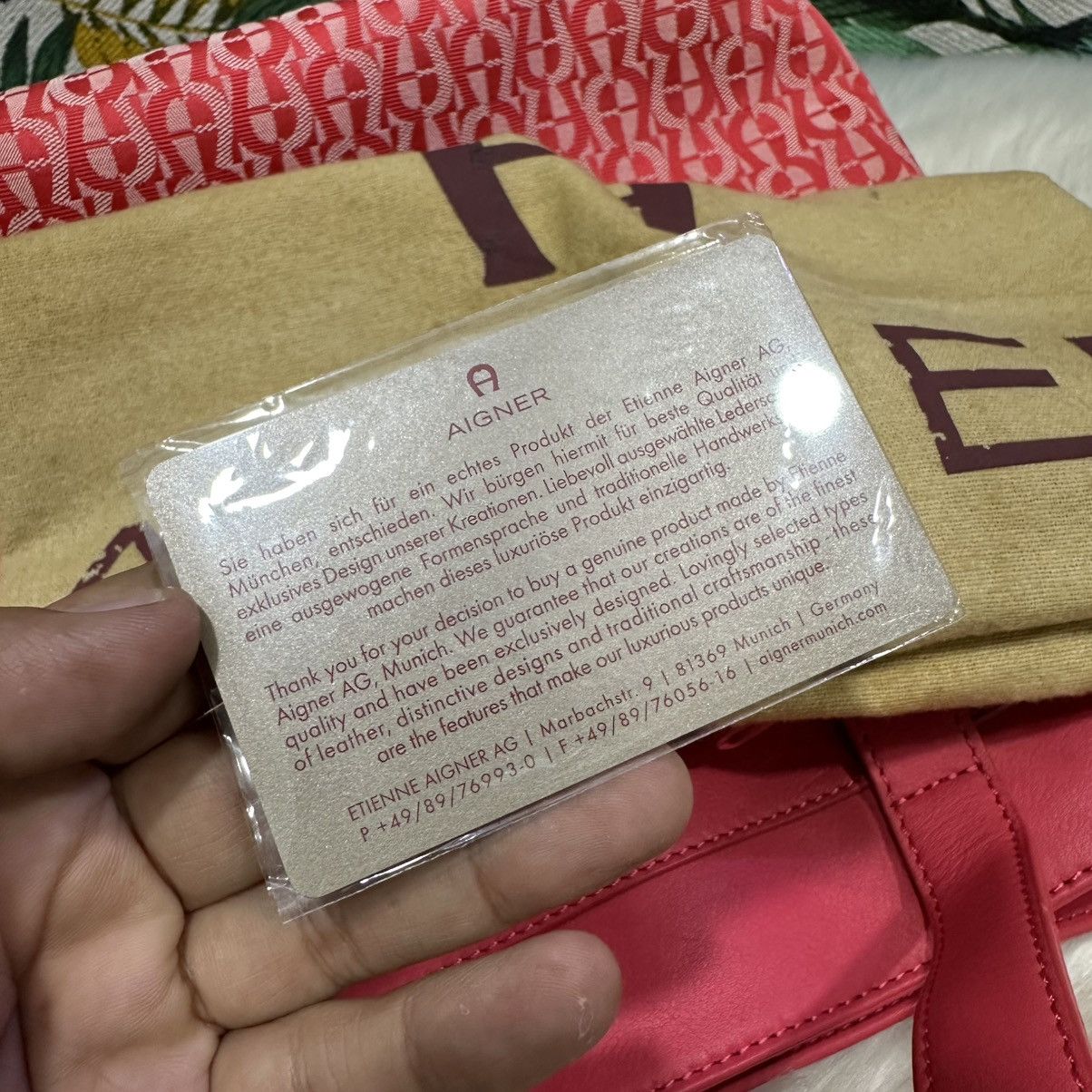 Aigner Authentic AIGNER Monogram Handbag Size ONE SIZE - 20 Thumbnail