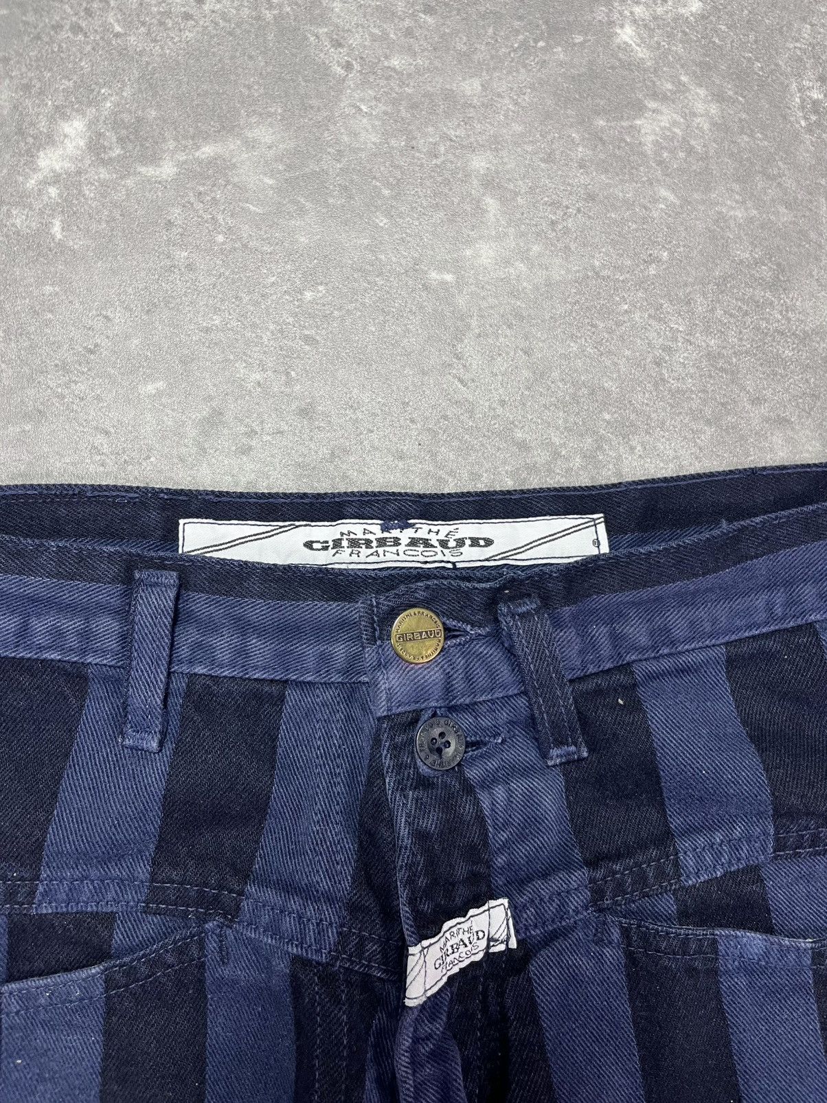Marithe + Francois Girbaud 90s Marithe + Francois Girbaud Striped Balloon Pants 29 Size US 29 - 8 Thumbnail