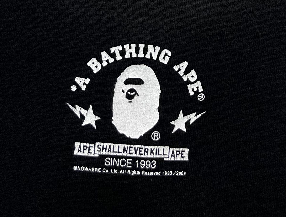 Bape A BATHING APE CROWN BAPE HEAD LOGO JAPANESE BRAND TSHIRT Size US L / EU 52-54 / 3 - 12 Thumbnail