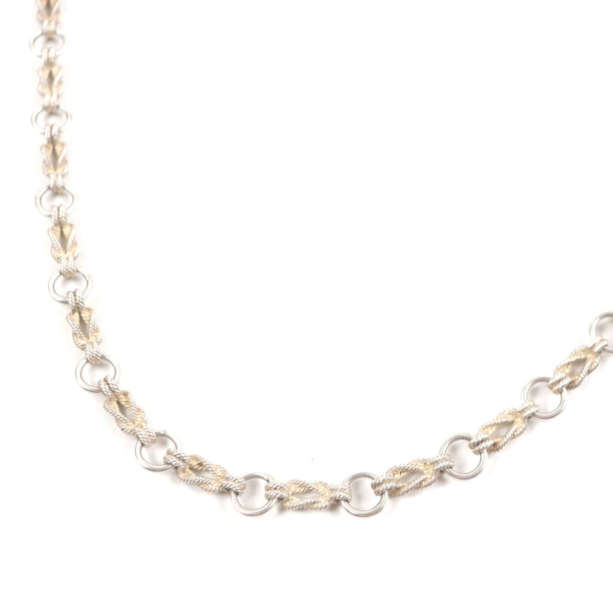 Hermes HERMES Vintage Audienne Long Chain Necklace, Silver, 82cm, with Case, Men's and Women's Accessories Size ONE SIZE - 1 Thumbnail