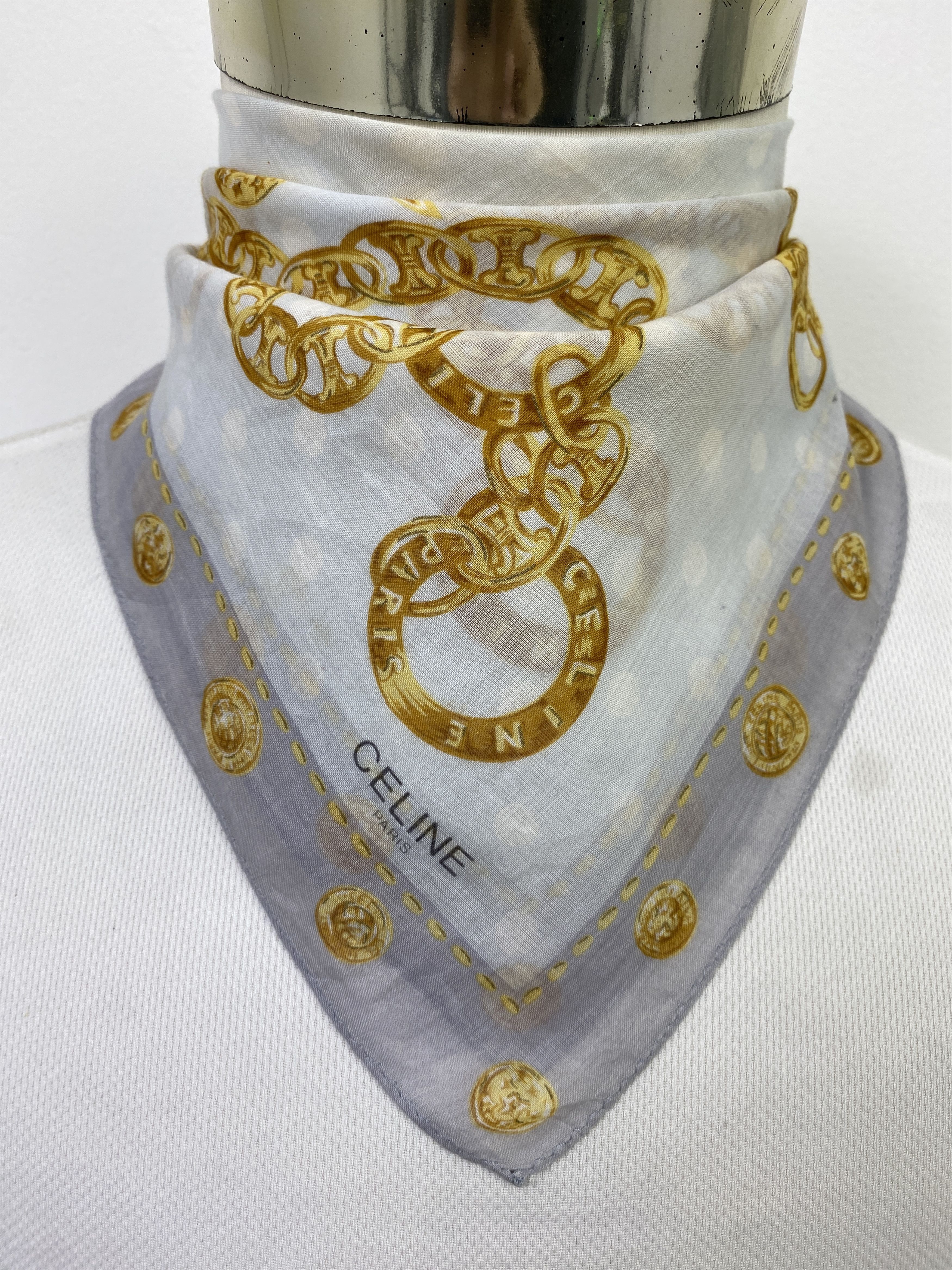 Celine Vintage Celine Handkerchief / Neckerchief KT0125 Size ONE SIZE - 2 Thumbnail