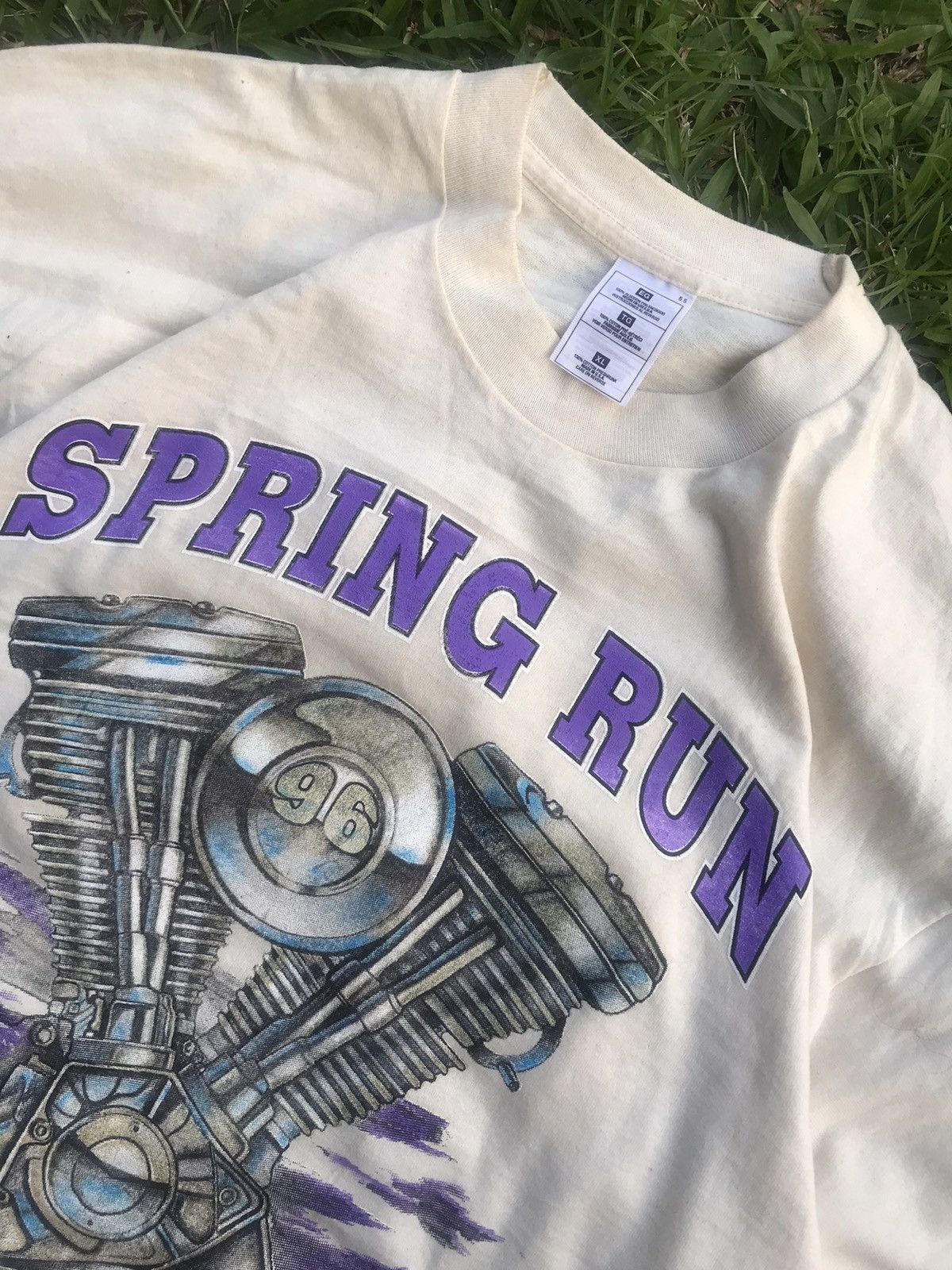 Harley Davidson × Vintage Vintage Spring Run Laughlin, NY 1996 Size US XL / EU 56 / 4 - 4 Thumbnail