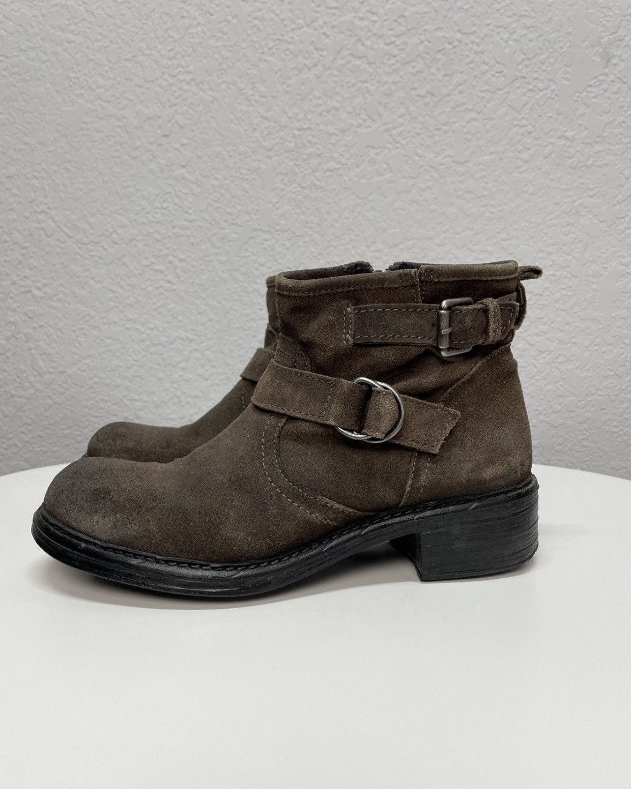 If Six Was Nine Vintage Italian AS 98 Vibe Guidi Style Leather Biker Boots Size US 7 / EU 40 - 1 Thumbnail