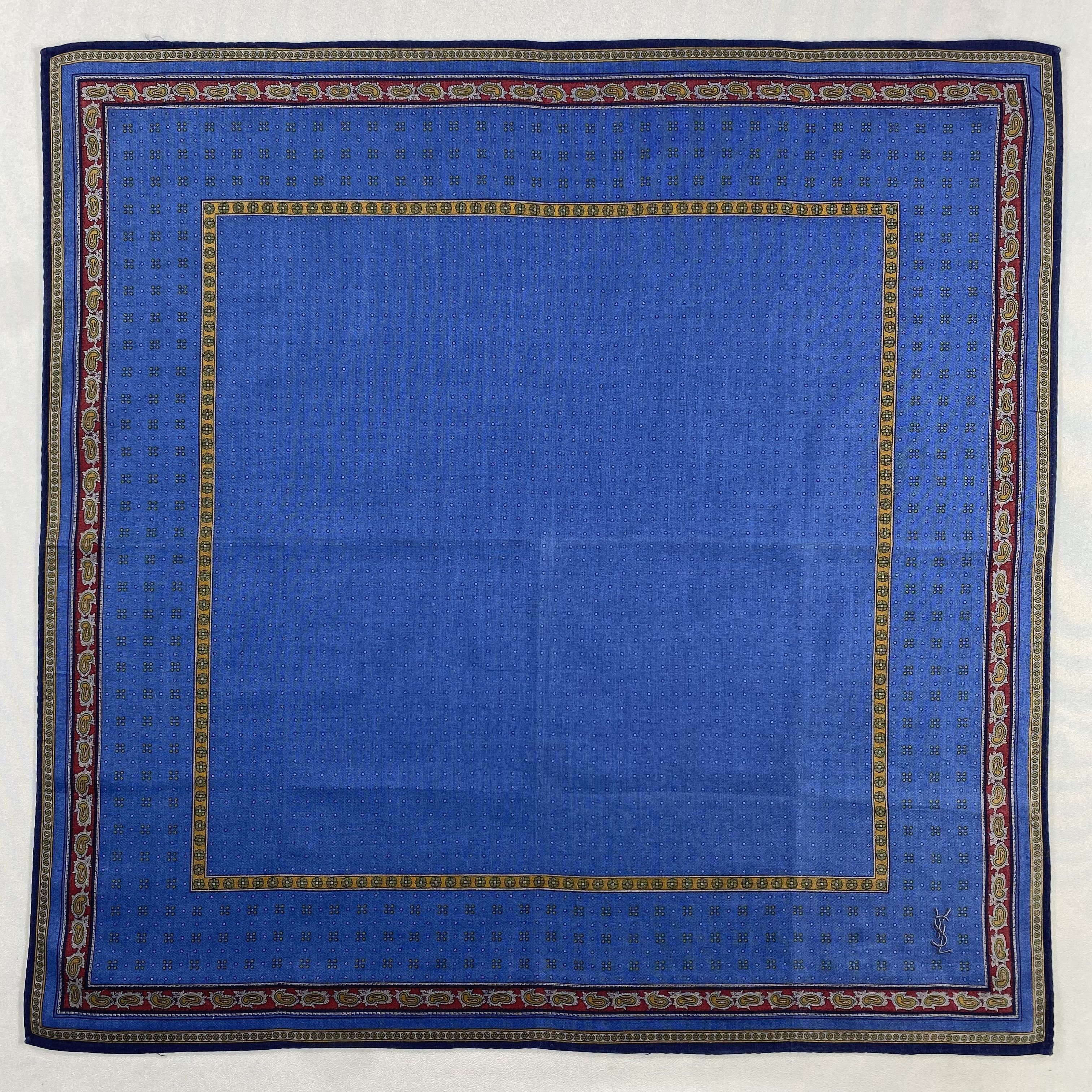 Vintage Yves Saint Laurent Handkerchief / Neckerchief-P1234 Size ONE SIZE - 1 Thumbnail