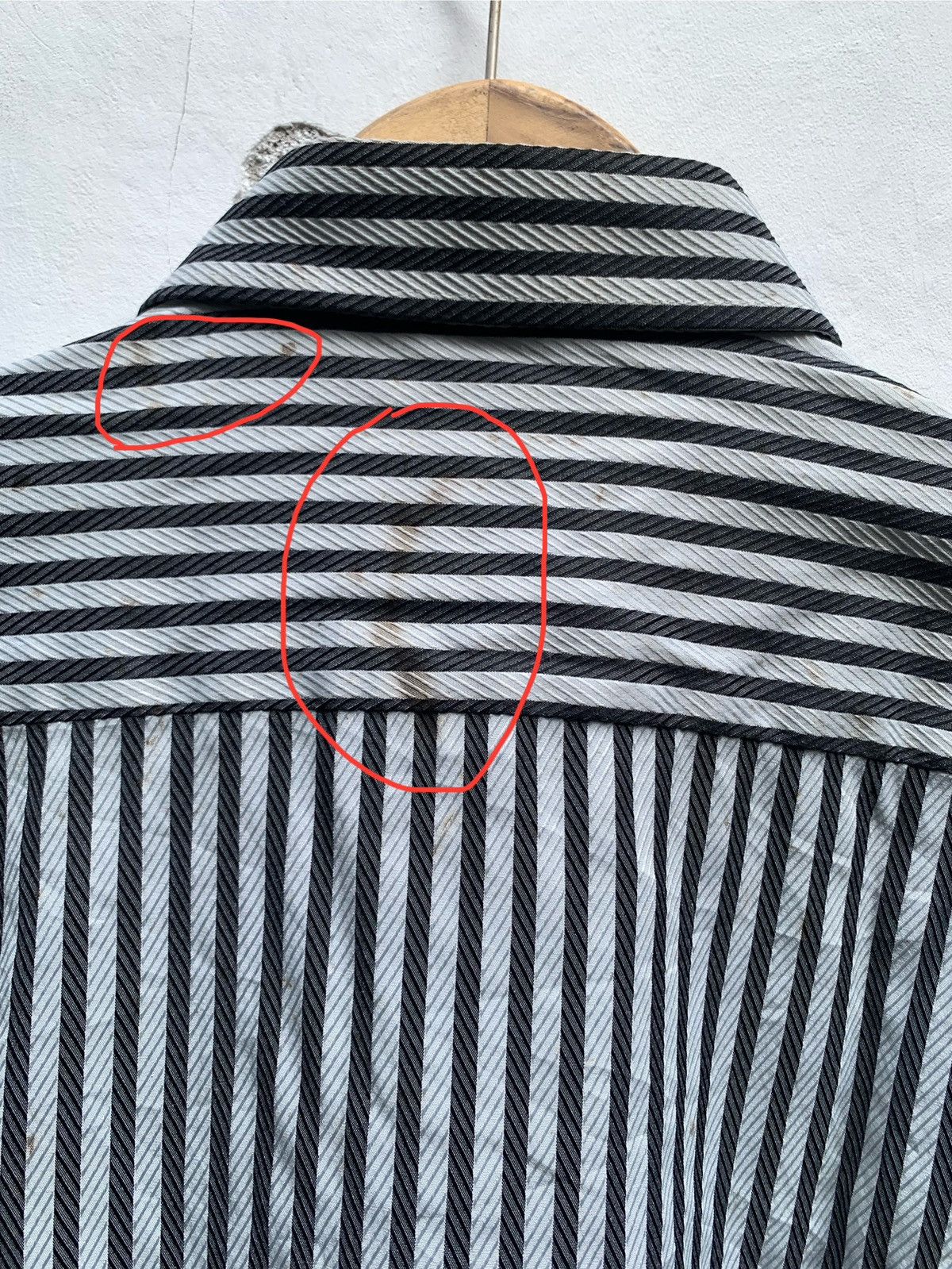 Balenciaga Vintage balenciaga striped button ups shirt Size US M / EU 48-50 / 2 - 6 Thumbnail