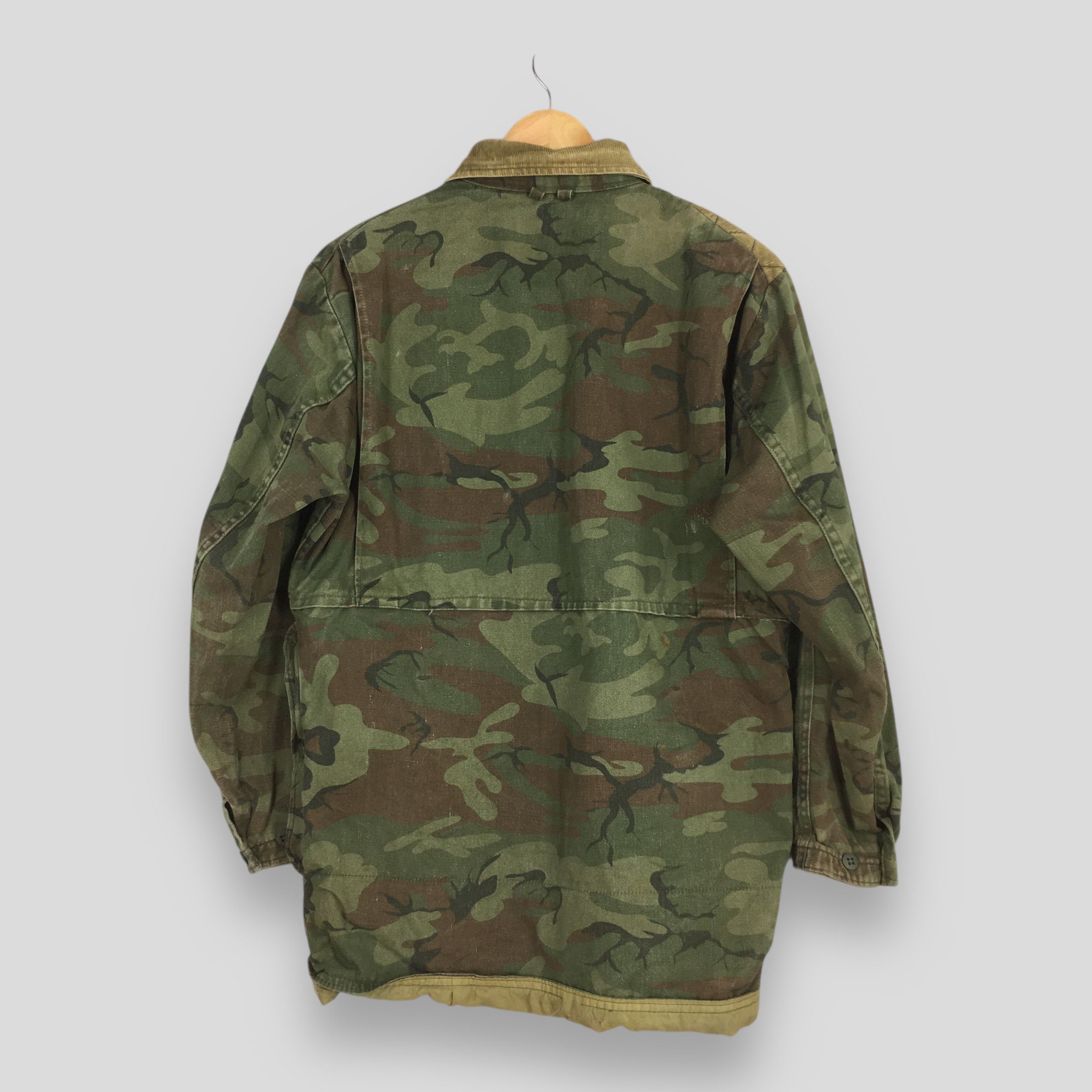 Sears Vintage 70's Sears Roebuck Hunting Camo Chore Jacket L Size US L / EU 52-54 / 3 - 10 Thumbnail