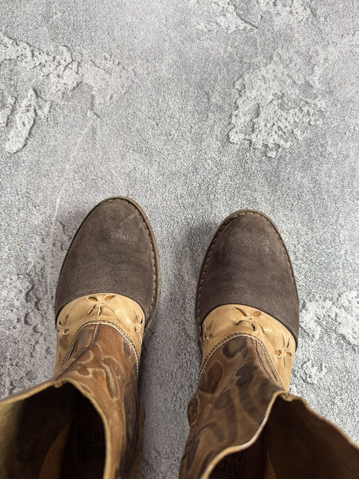 MoMA MOMA 38.5 wester cowboy shoes boots avantgarde retro Size US 8.5 / IT 38.5 - 17 Thumbnail