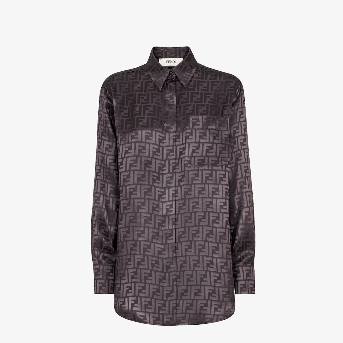 Fendi o1s1wg110925 Shirt in Purple Size L / US 10 / IT 46 - 1 Thumbnail