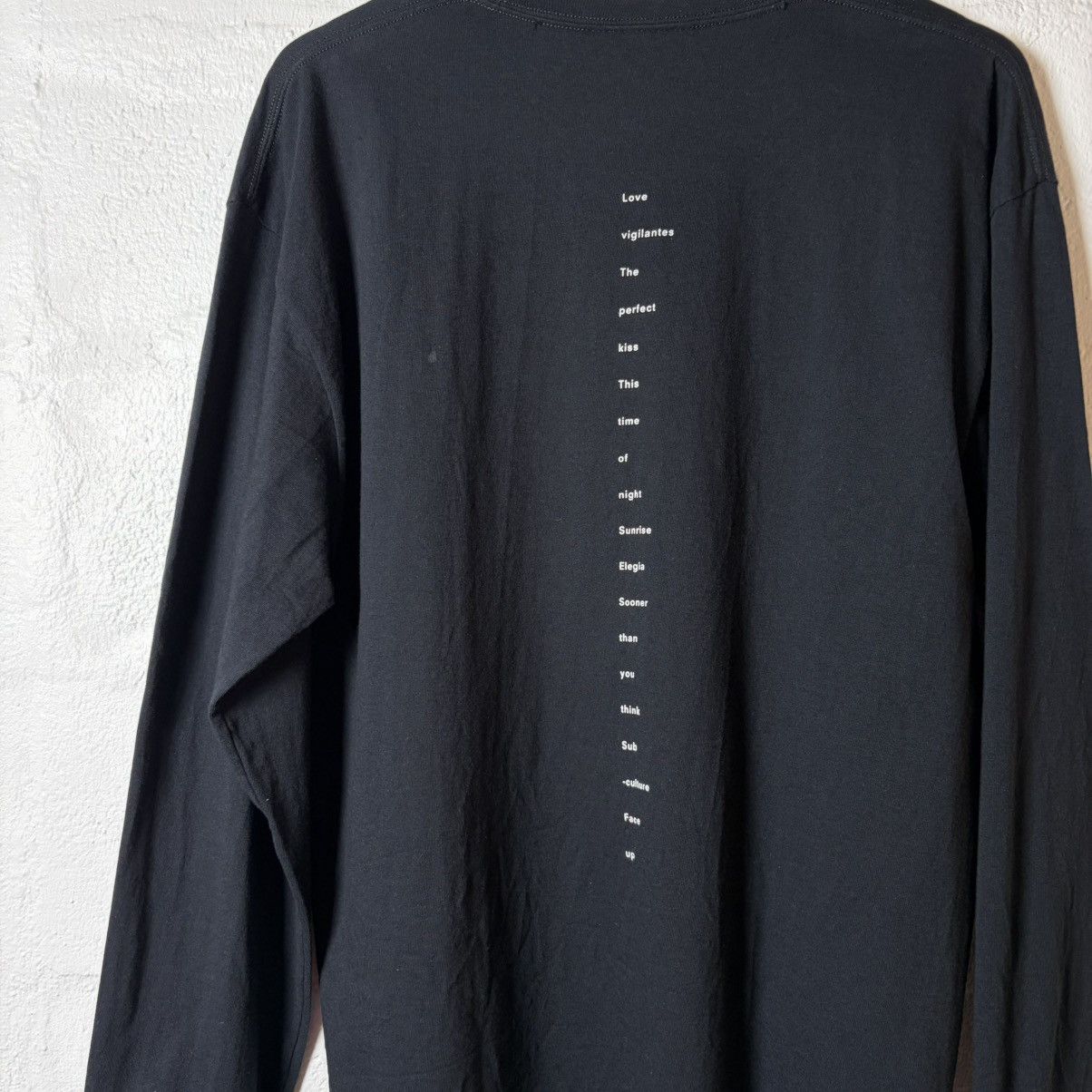 Noah Noah x New Order Low Life Long Sleeve Size US XL / EU 56 / 4 - 8 Thumbnail