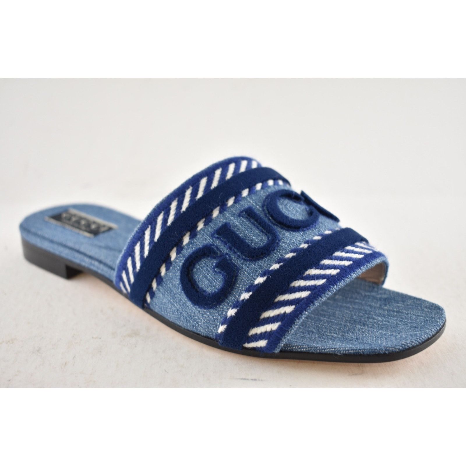 Gucci Gucci Jane Light Blue Denim Mule Sandal 37 Size US 7 / IT 37 - 6 Thumbnail