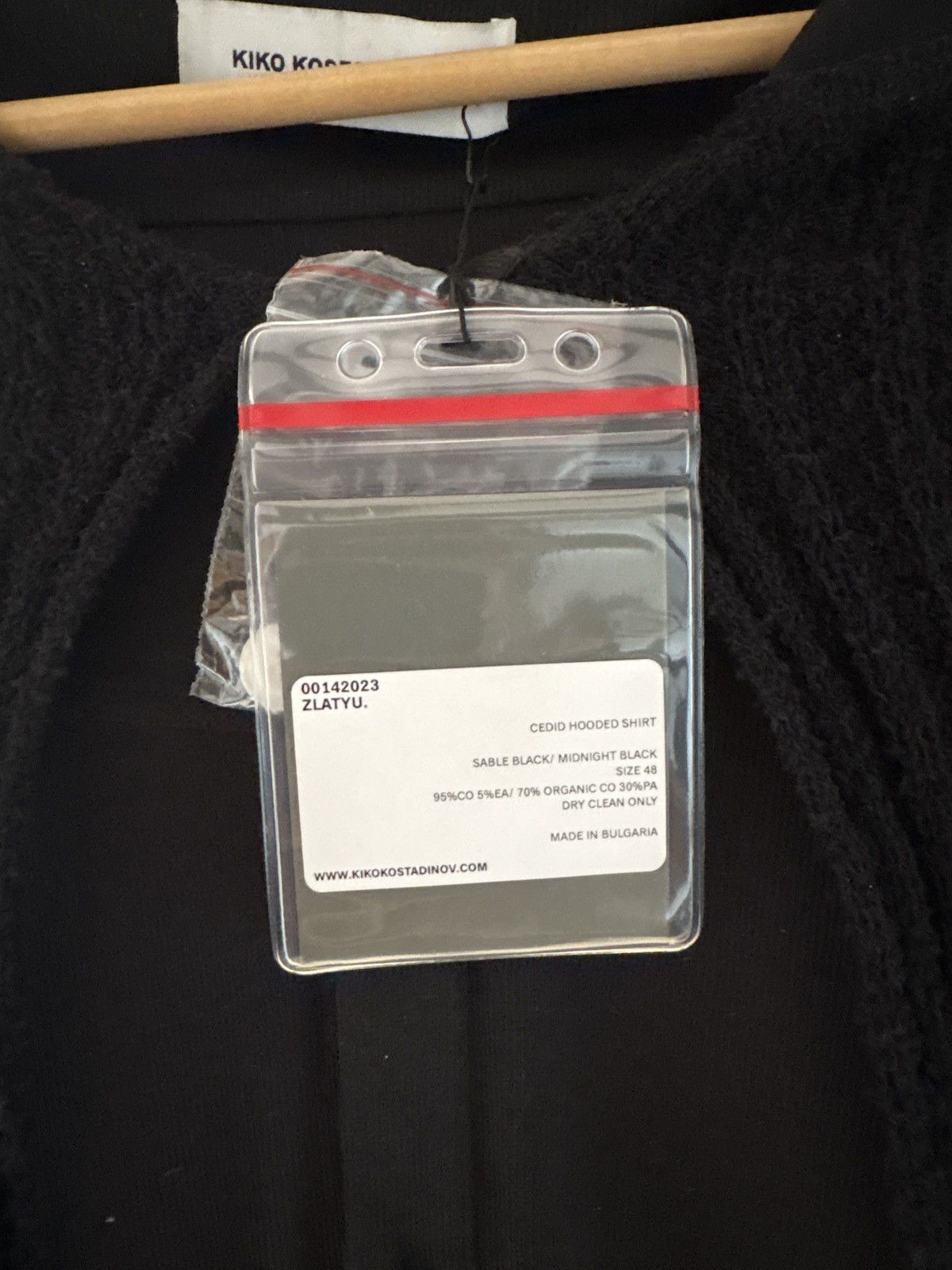 Kiko Kostadinov Kiko Kostadinov Cedid Hooded Shirt 23ss Size US M / EU 48-50 / 2 - 4 Thumbnail