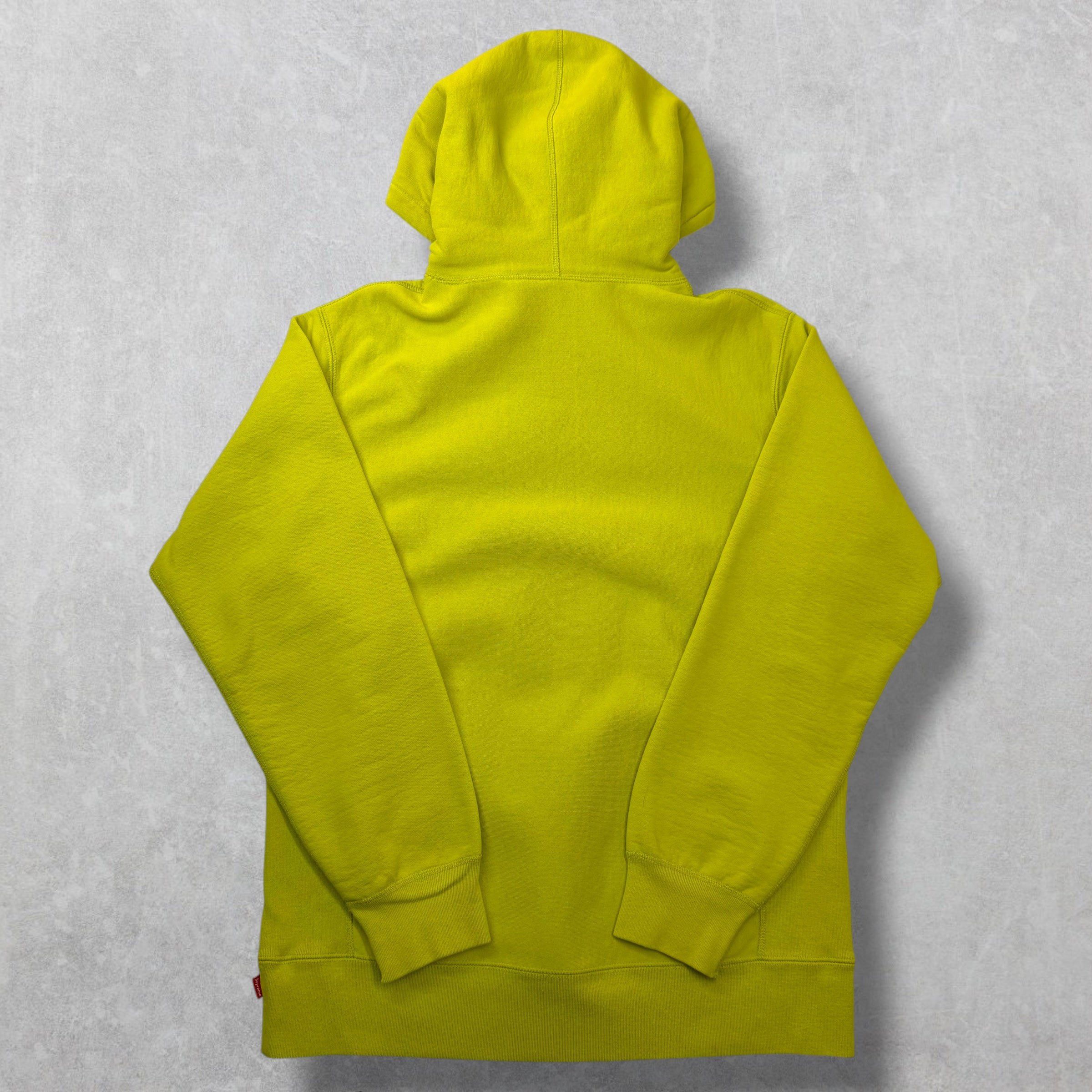 Supreme Supreme Acid Green Box Logo Hoodie XL Size US XL / EU 56 / 4 - 2 Thumbnail