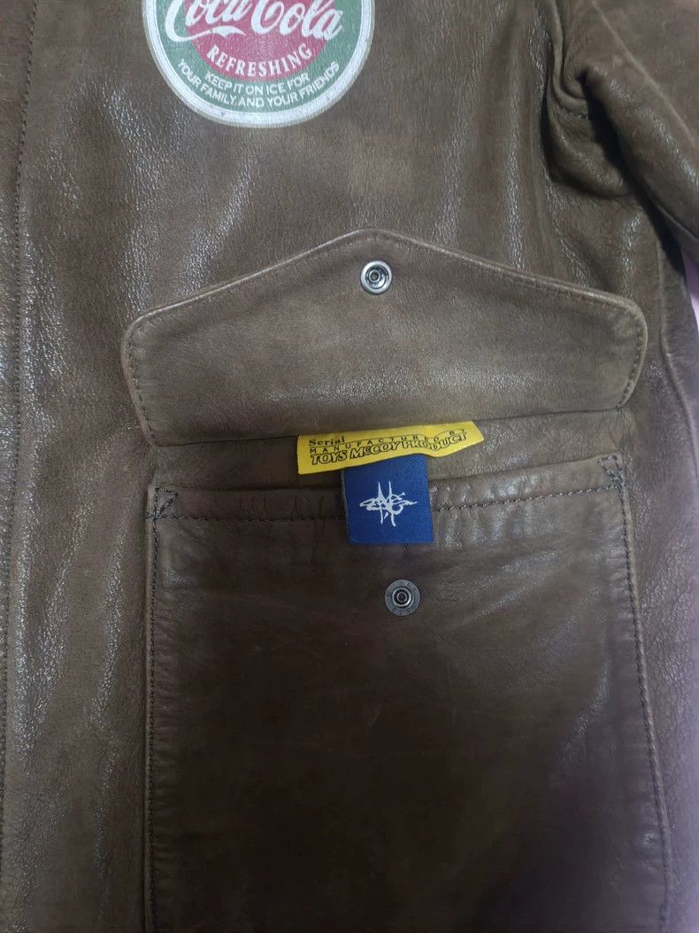 TOYS McCOY TOYS McCoy Anti-War Limited Edition Calfskin A2 Leather Ja Size US M / EU 48-50 / 2 - 5 Thumbnail