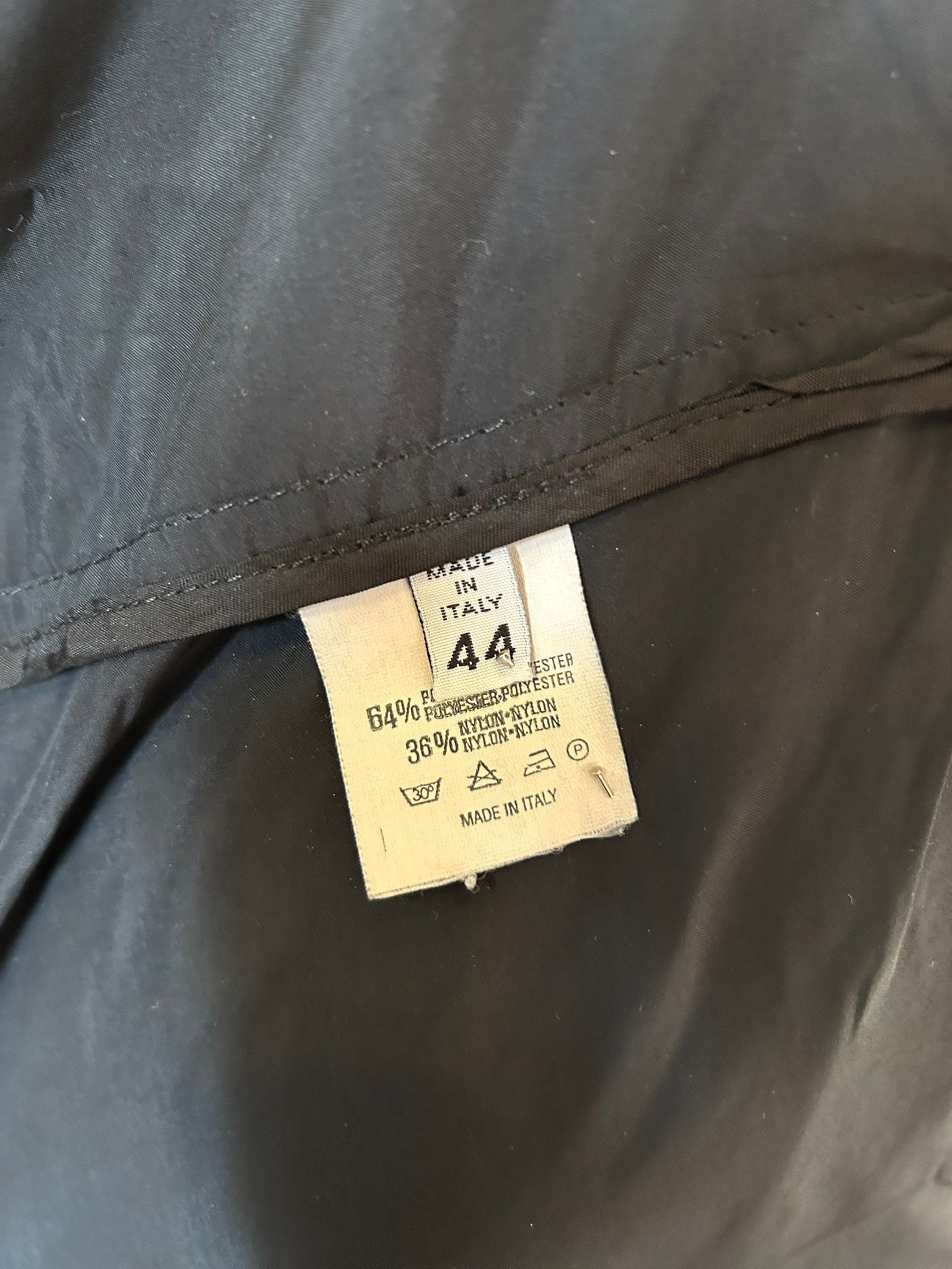 Martin Margiela Long Black Coat — FW 1999 Archive Size 44
