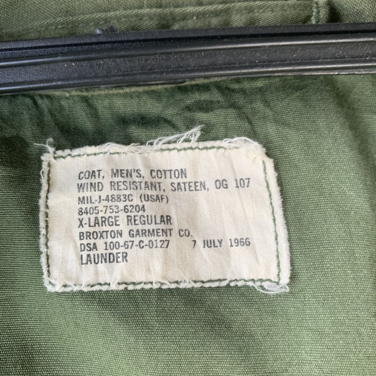 Vintage VINTAGE OG 107 ARMY JACKET Size US XL / EU 56 / 4 - 11 Thumbnail
