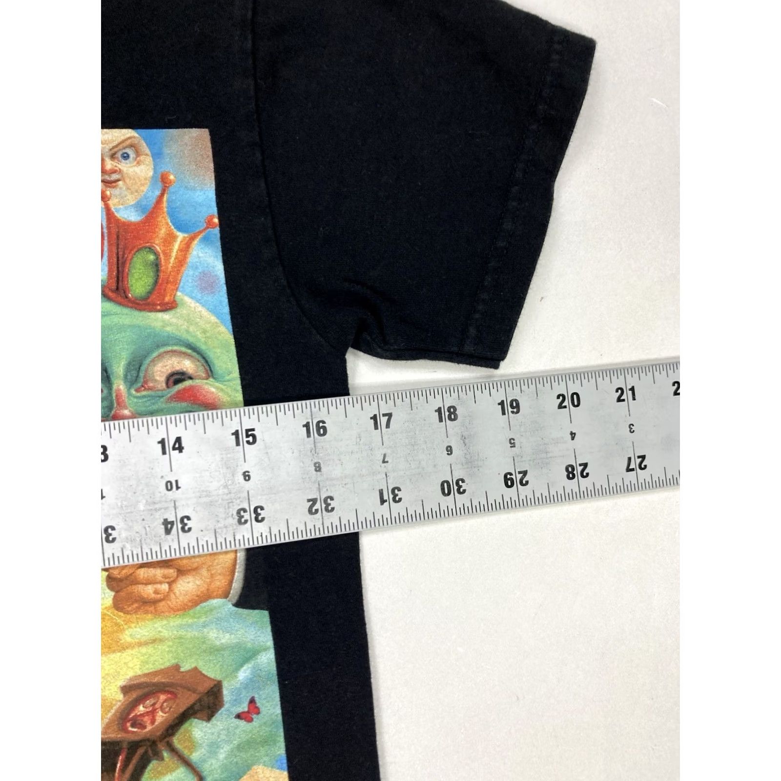 Vintage Trippie Redd Crop Graphic T-shirt Women XS Black Short Sleeve Music Size M / US 6-8 / IT 42-44 - 6 Thumbnail