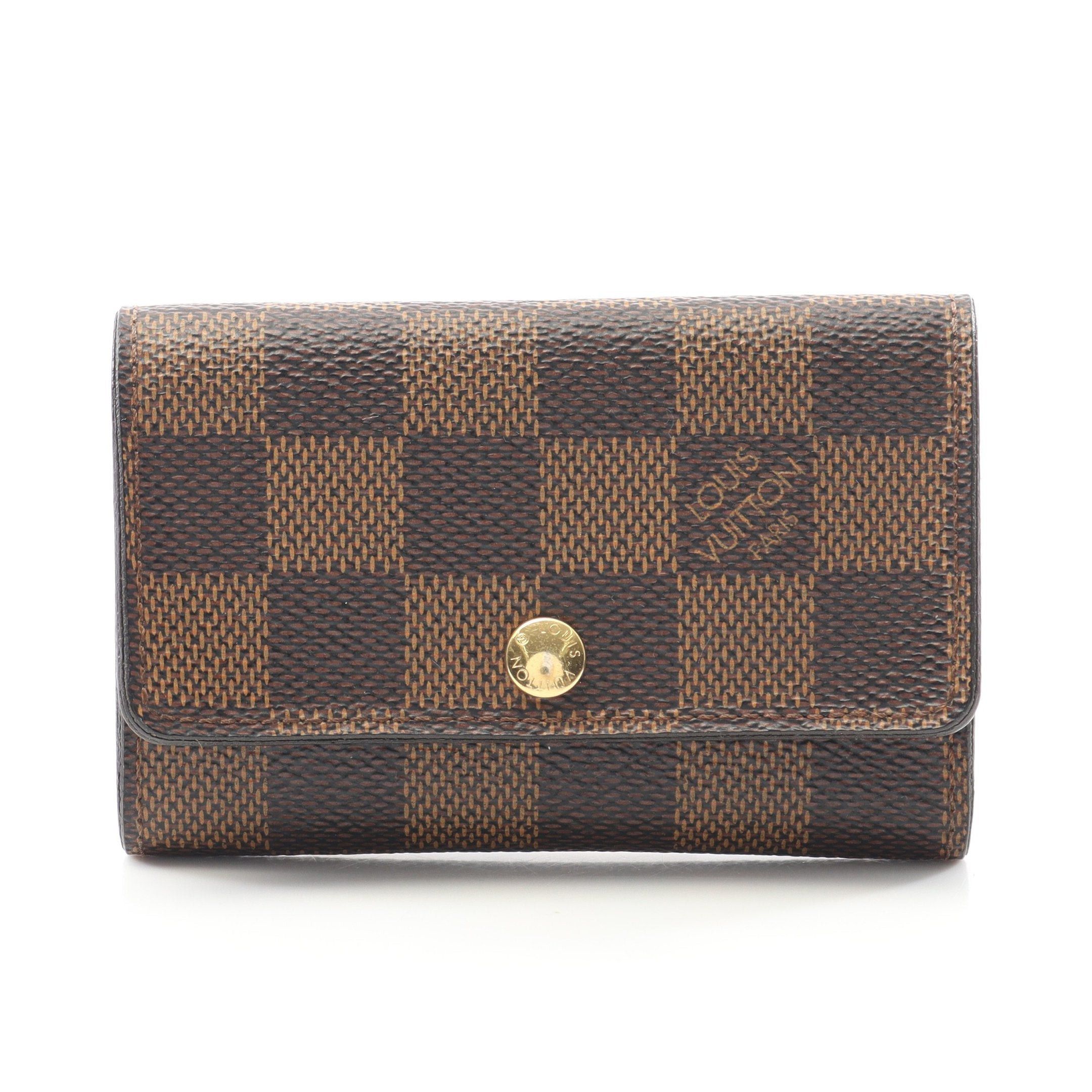 Louis Vuitton Louis Vuitton Multicle 6 Damier Ebene Key Case Brown Size ONE SIZE - 1 Thumbnail