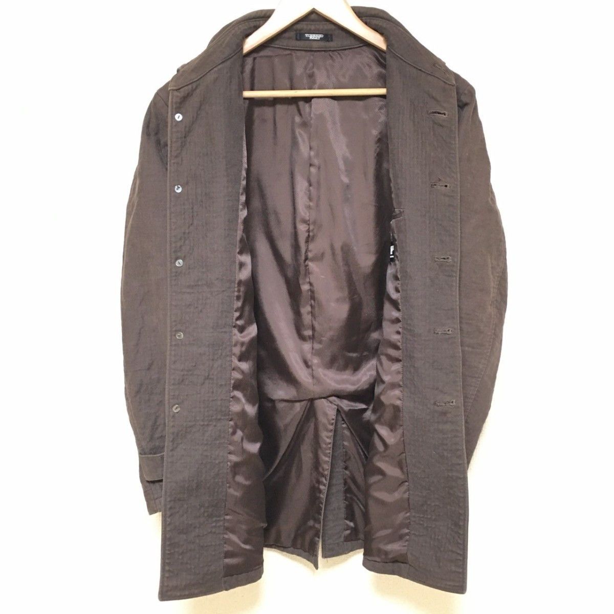 Japanese Brand Vintage TORNADO MART Men's Brown Trench Coat Size US L / EU 52-54 / 3 - 3 Thumbnail