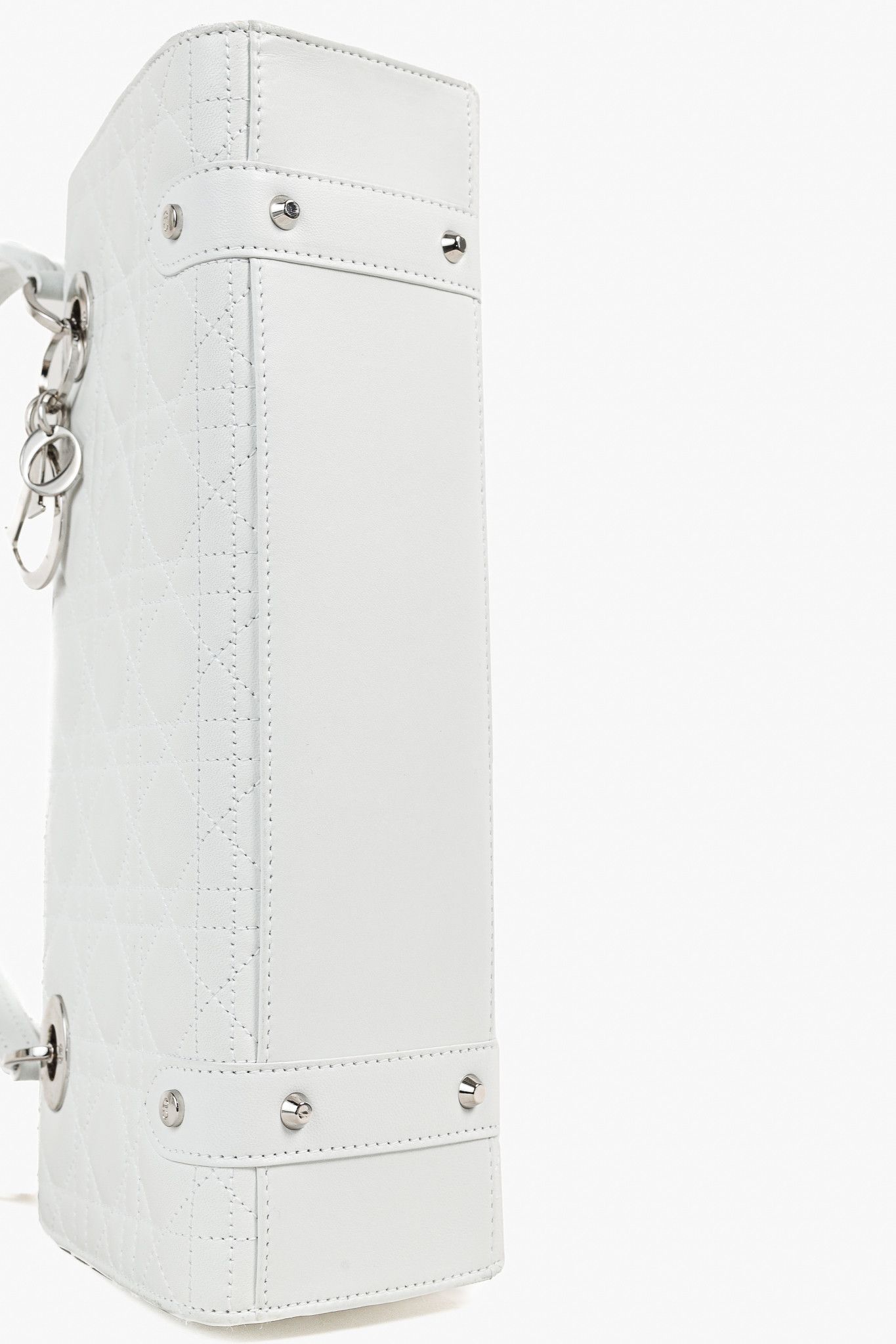 Dior Christian Dior Lady Dior East-West Leather Double Handle Bag Size ONE SIZE - 5 Thumbnail