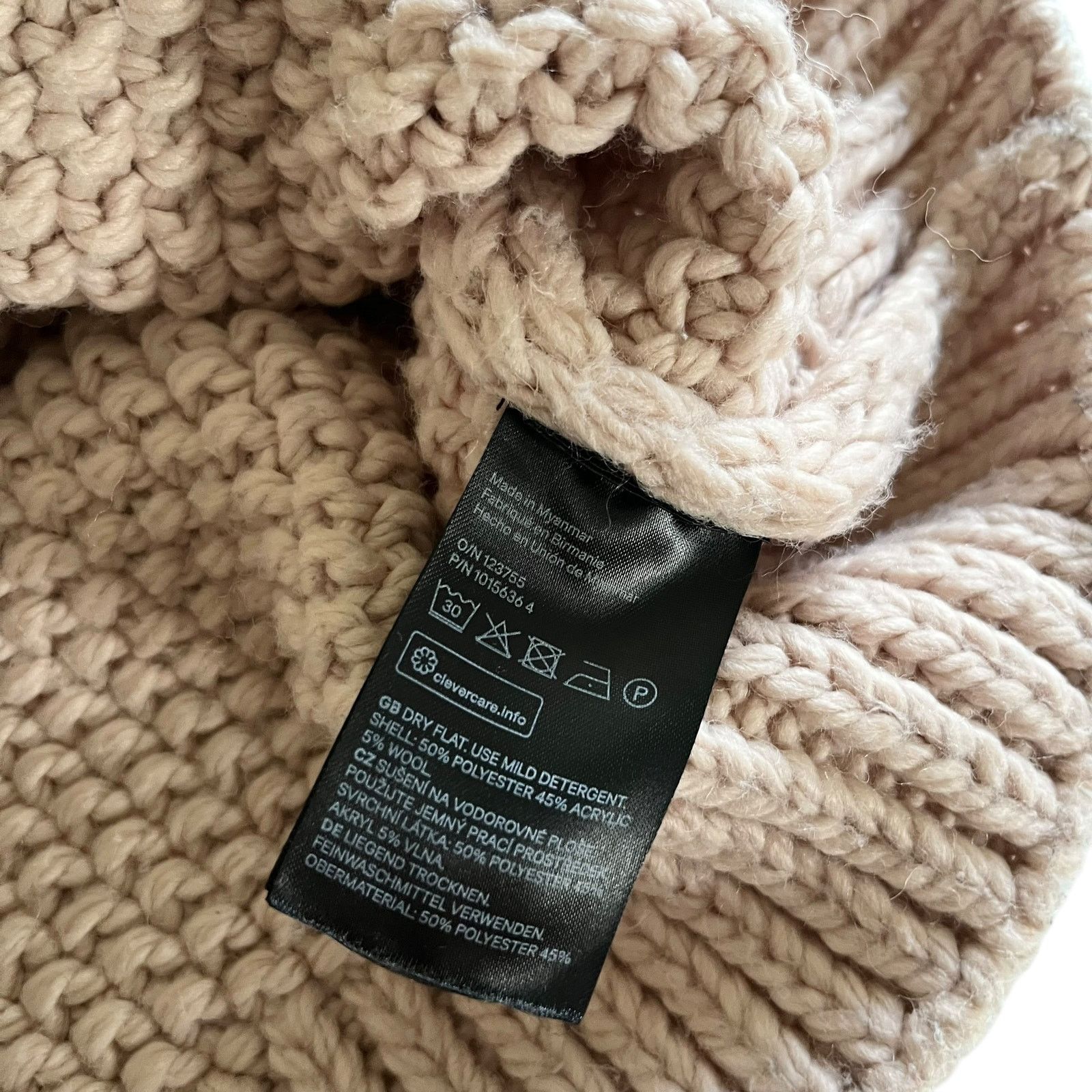 H&M H&M Blush Pink Chunky Knit Sleeveless Sweater Vest Small Size S / US 4 / IT 40 - 6 Thumbnail