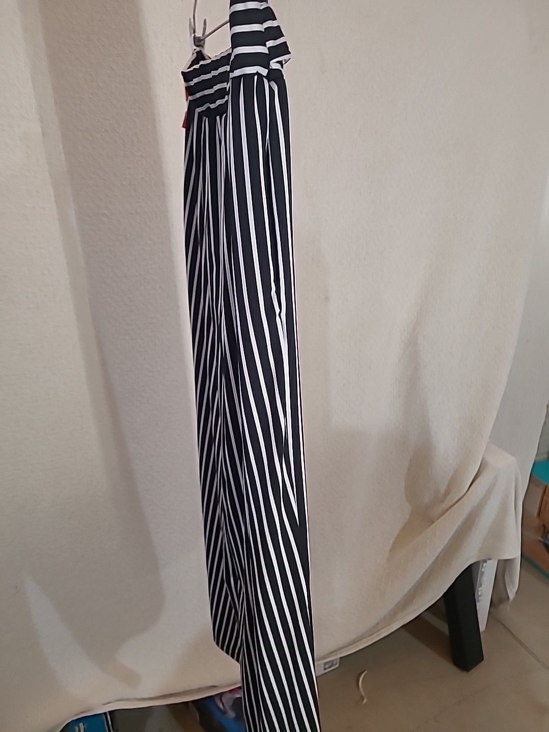 Other SABRINA Lauren Womens SZ L Black and White Striped Pants Size 34" / US 12 / IT 48 - 5 Thumbnail