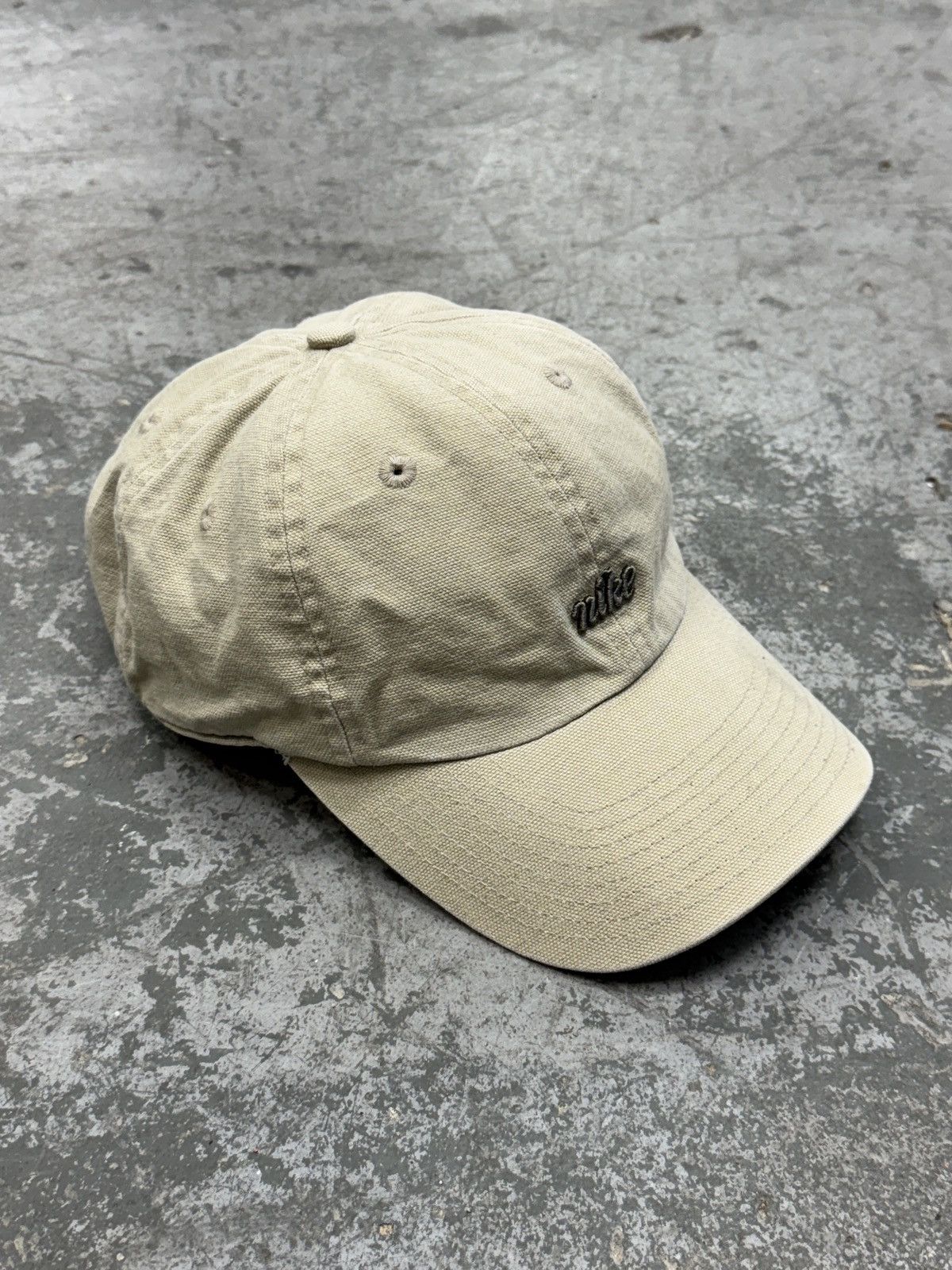 Nike Nike Blue Vintage Cap Hat Size ONE SIZE - 1 Thumbnail